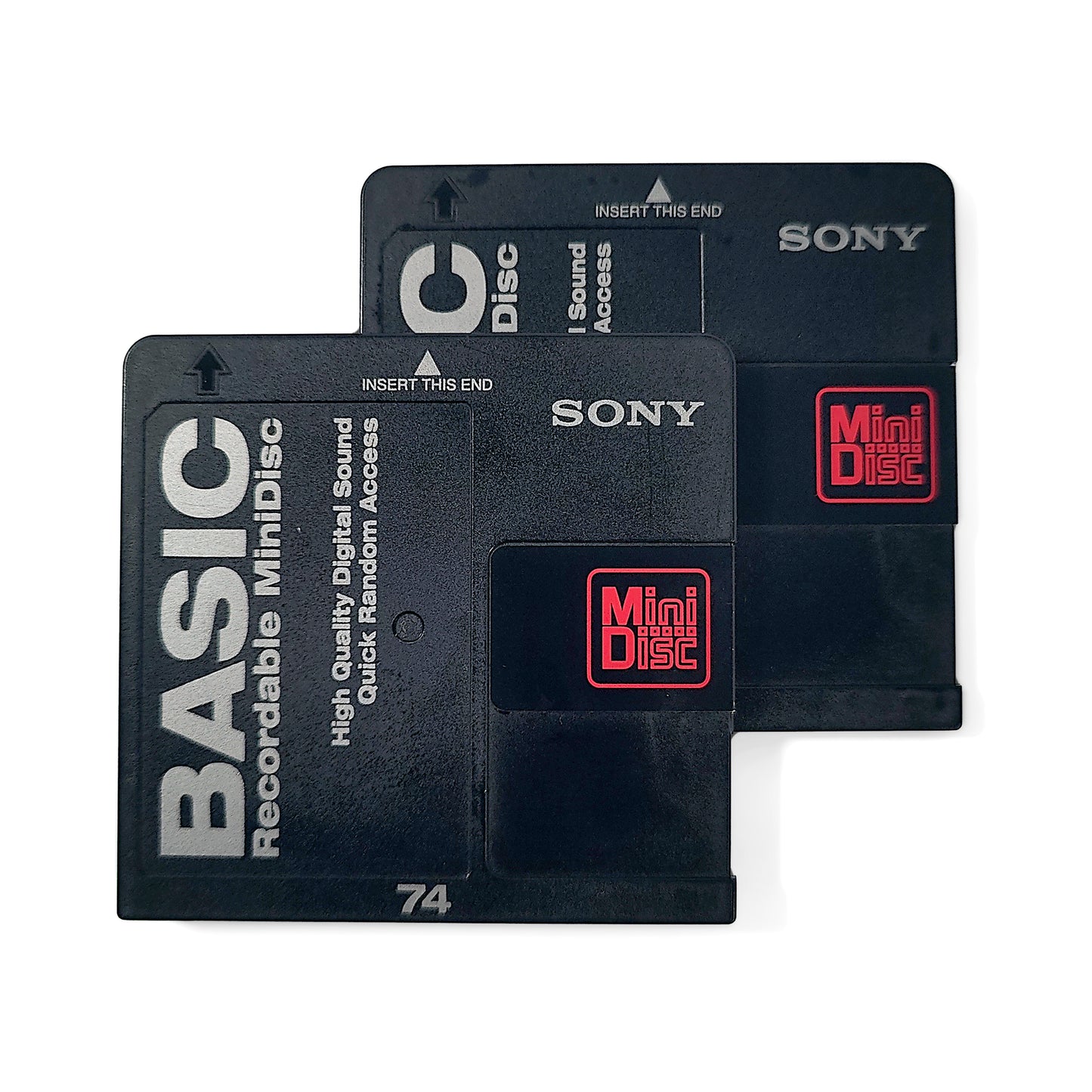 Sony BASIC 74 Minute MiniDisc 2 Pack