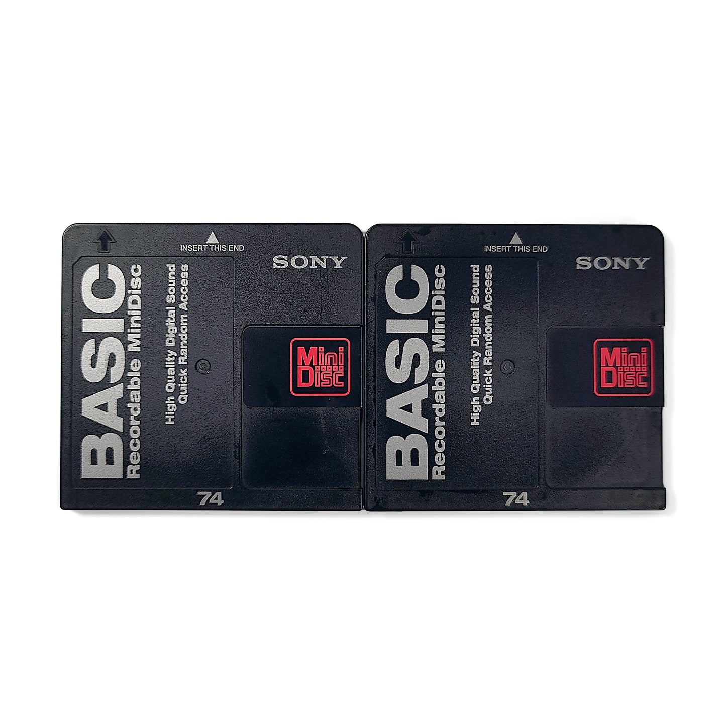 Sony BASIC 74 Minute MiniDisc 2 Pack