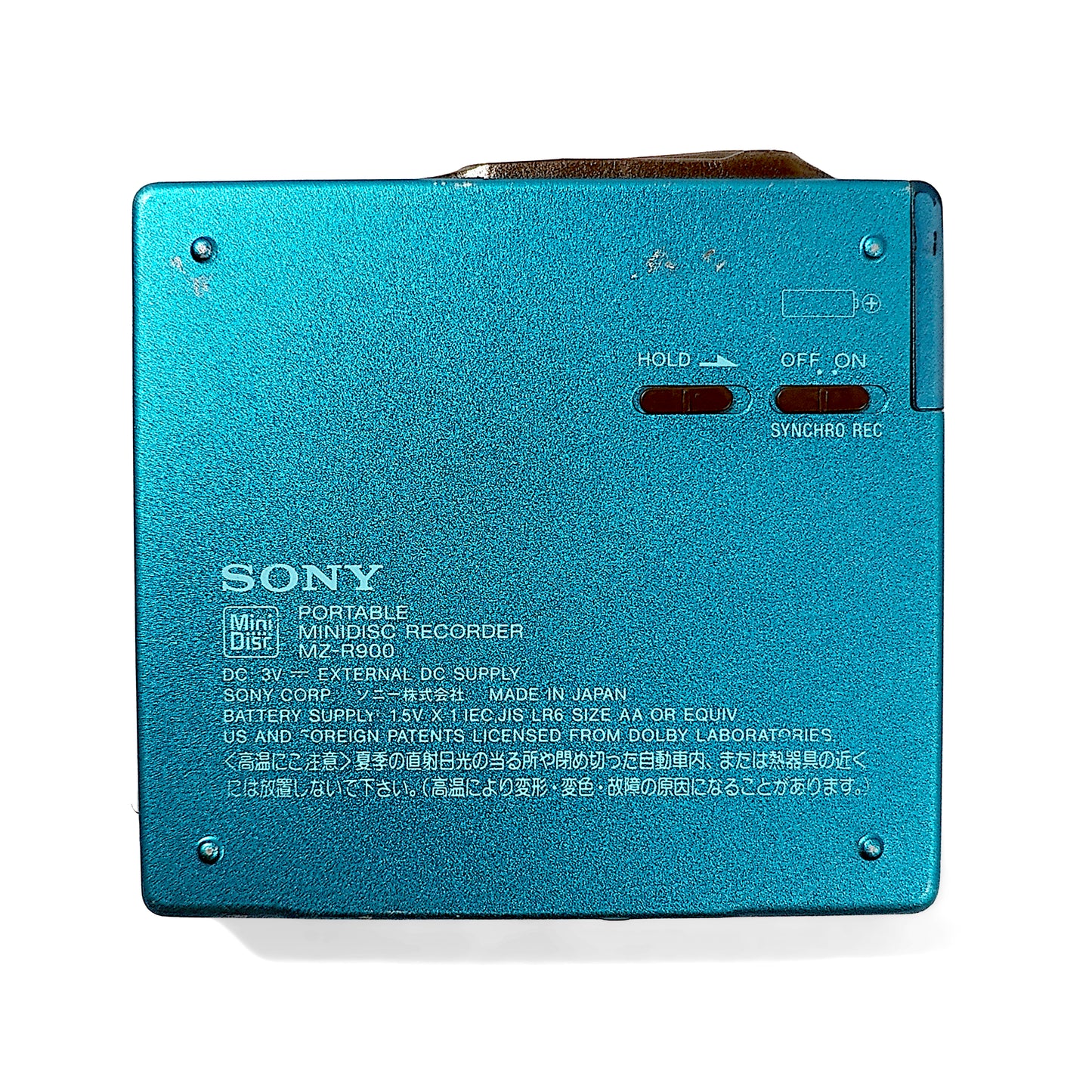 Sony MZ-R900 MiniDisc Recorder