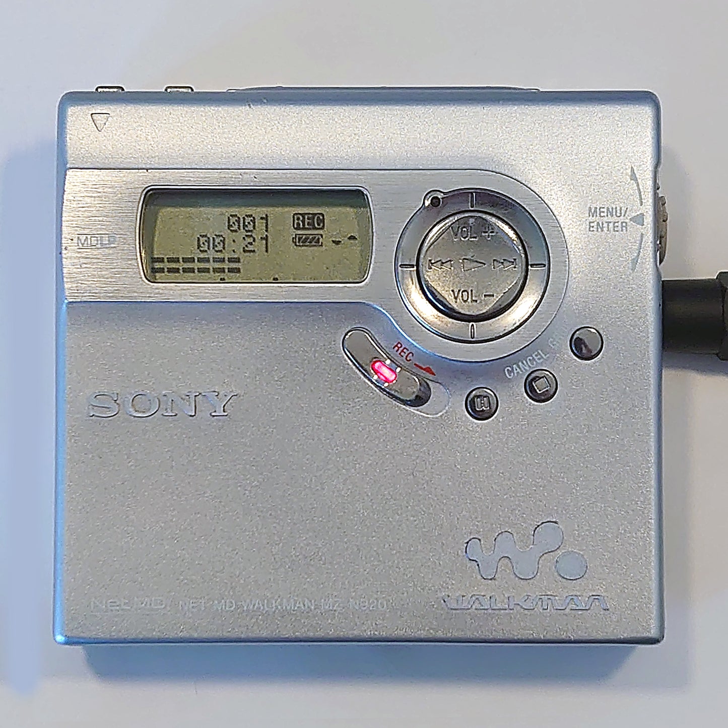 Sony MZ-N920 MiniDisc Recorder Bundle