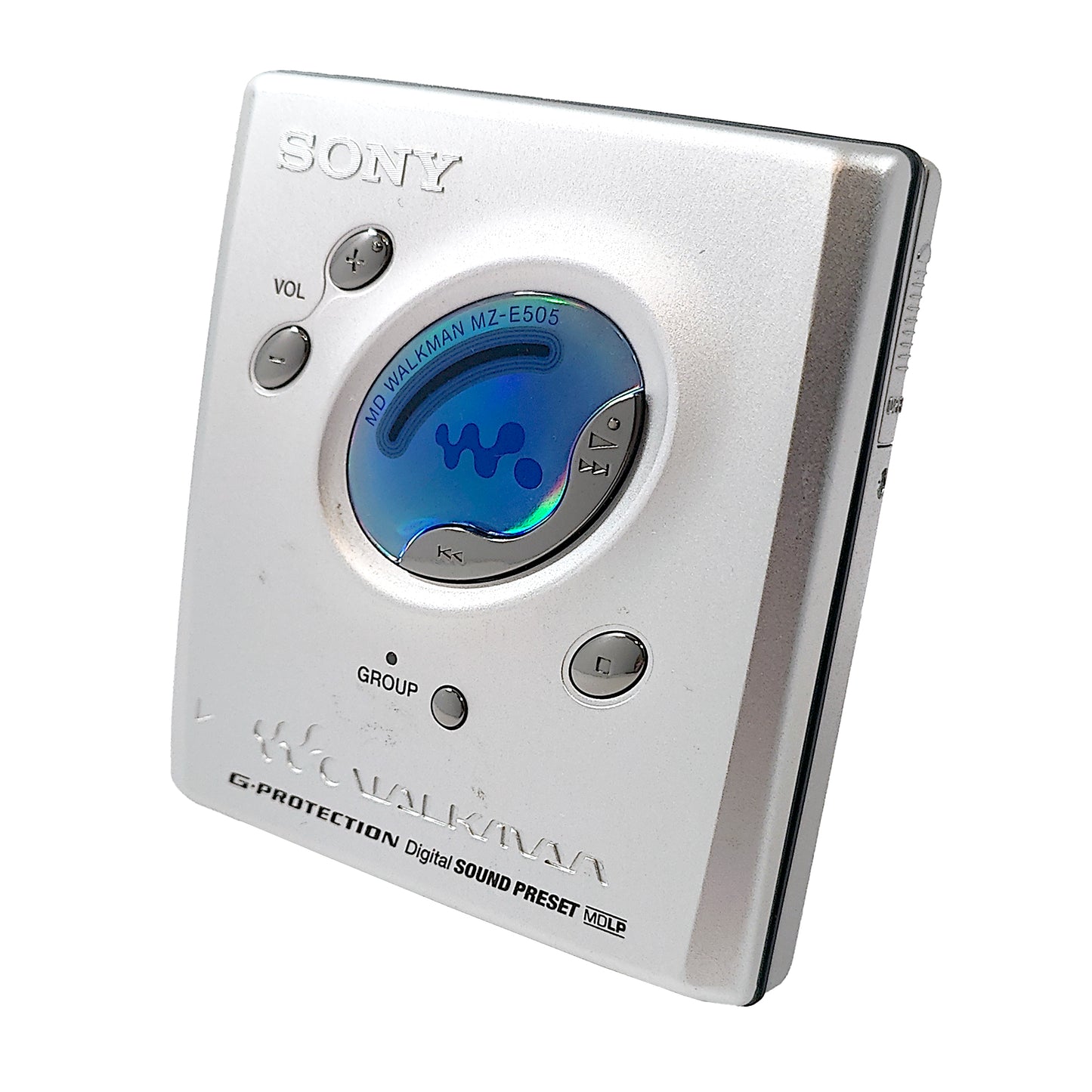 Sony MZ-E505/S MiniDisc Player Bundle