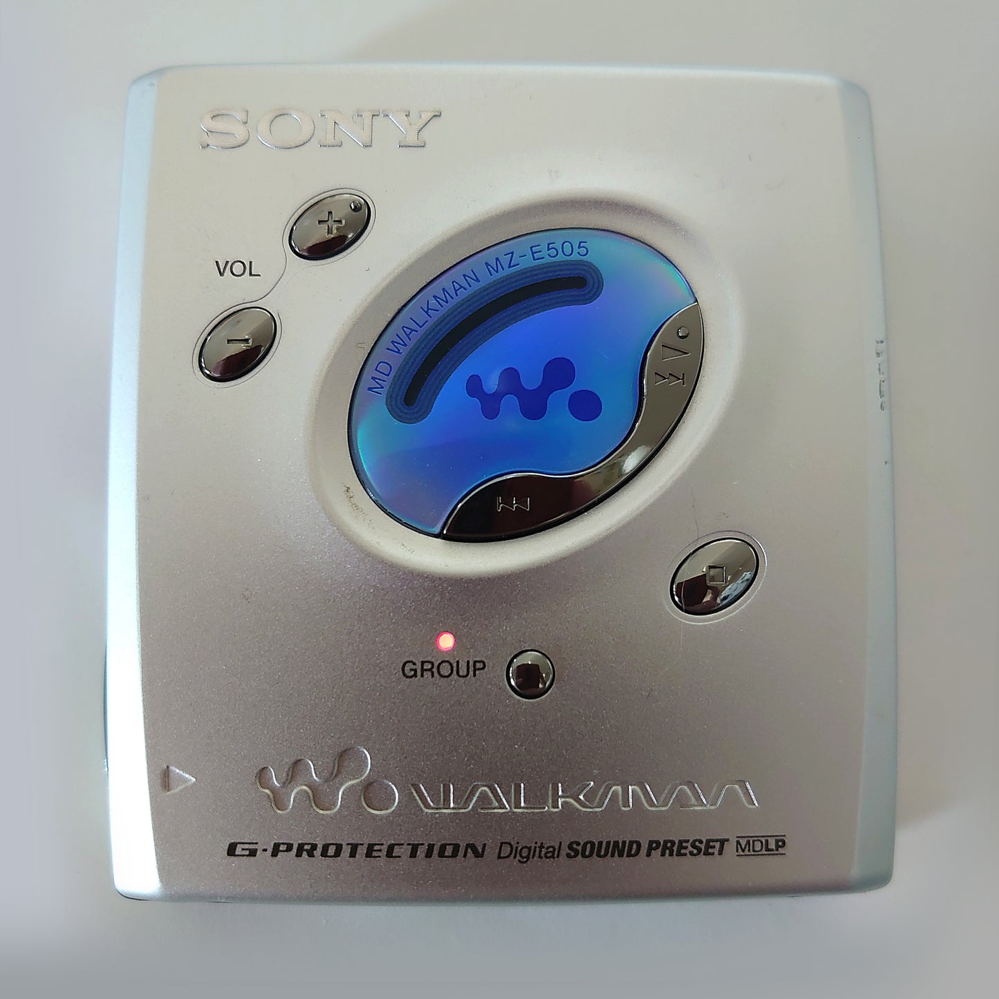 Sony MZ-E505/S MiniDisc Player Bundle