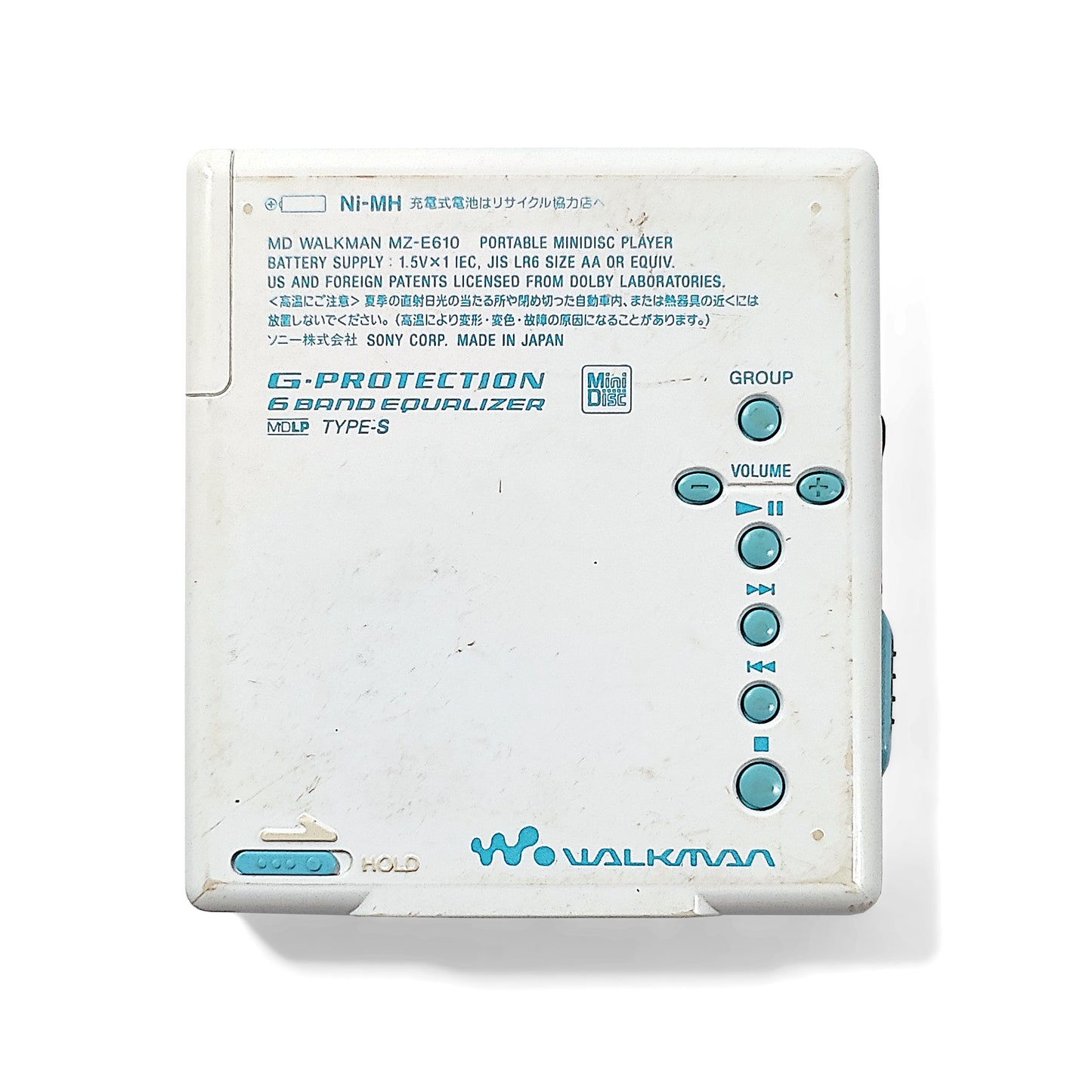 Sony MZ-E610 MiniDisc Player