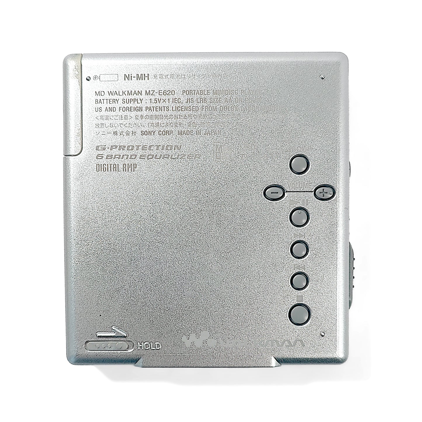 Sony MZ-E620 MiniDisc Player Bundle
