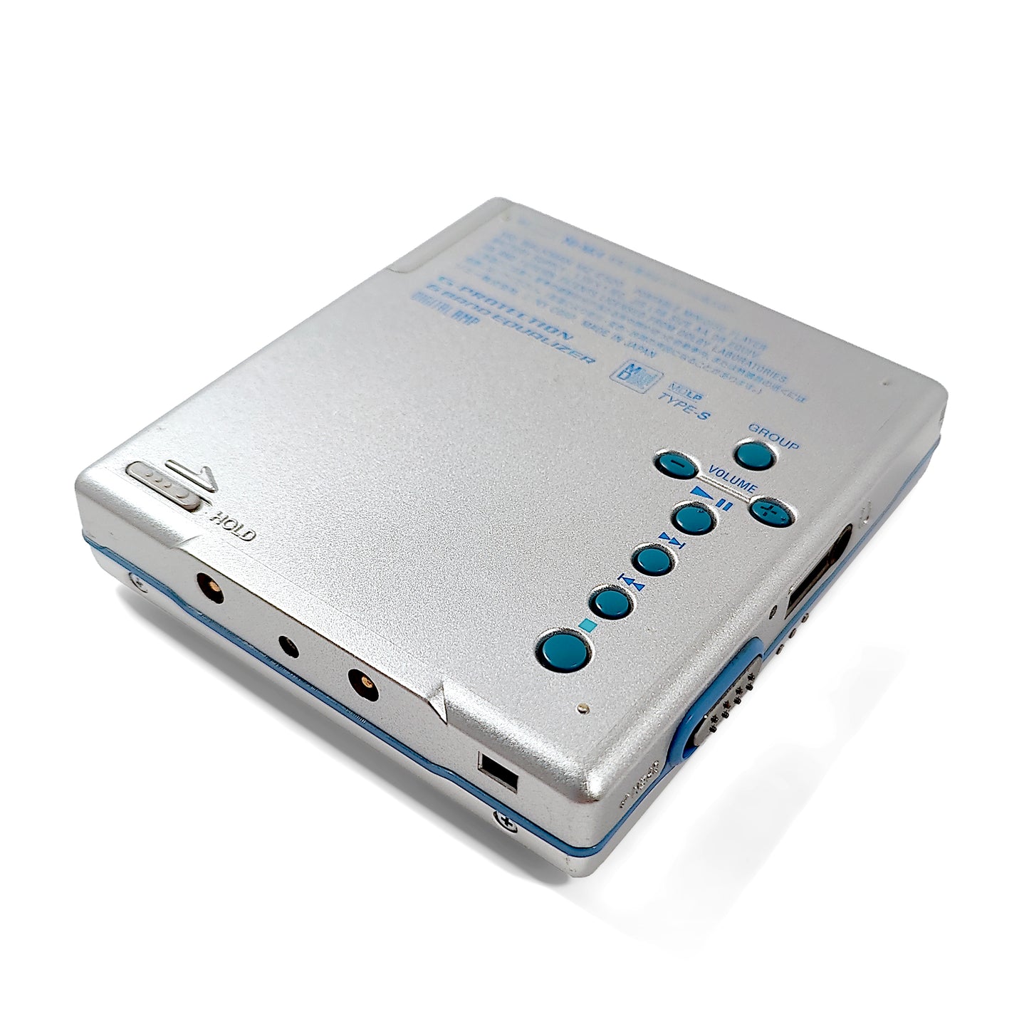 Sony MZ-E520 MiniDisc Player Bundle