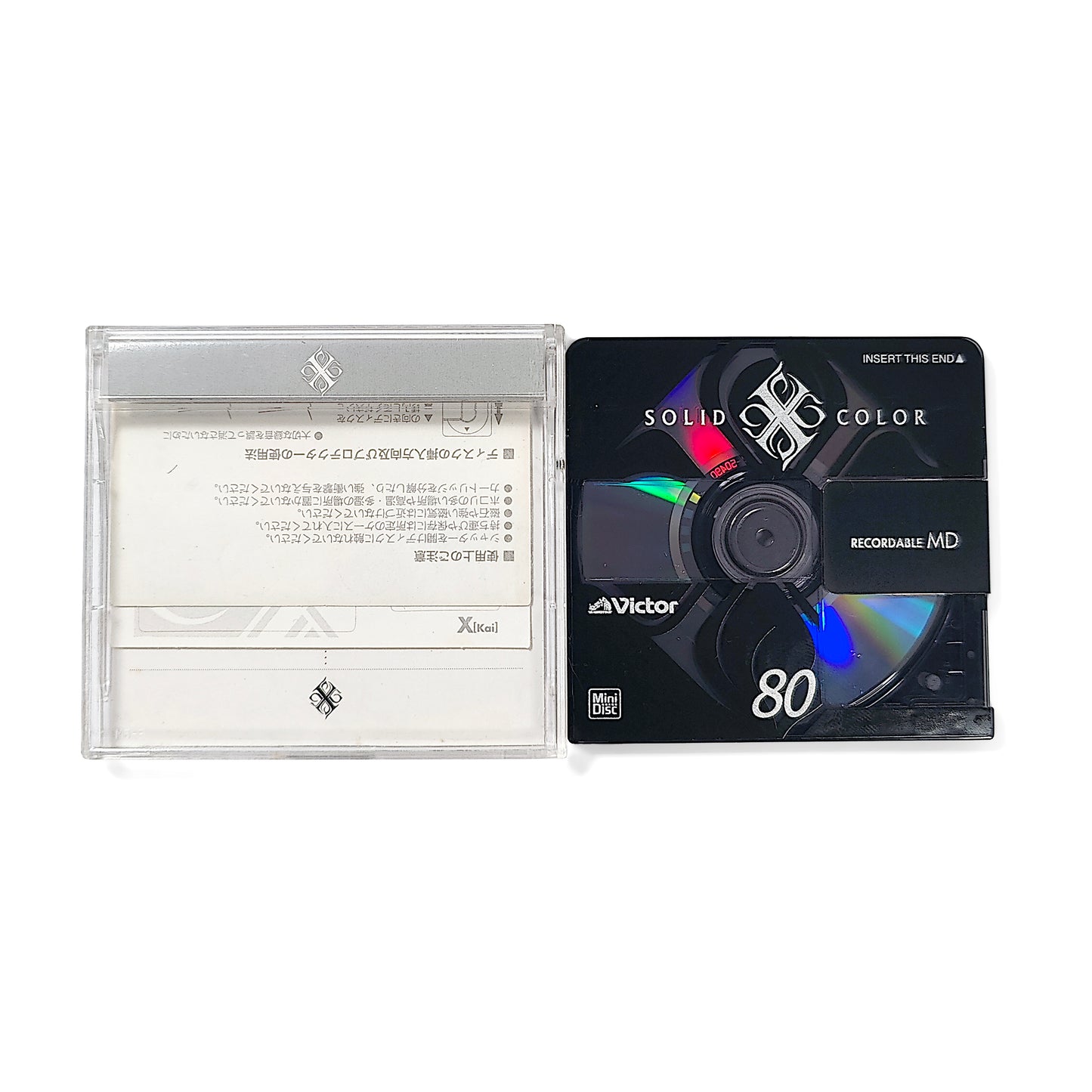 Victor X Kai Solid Color 80 Minute MiniDisc