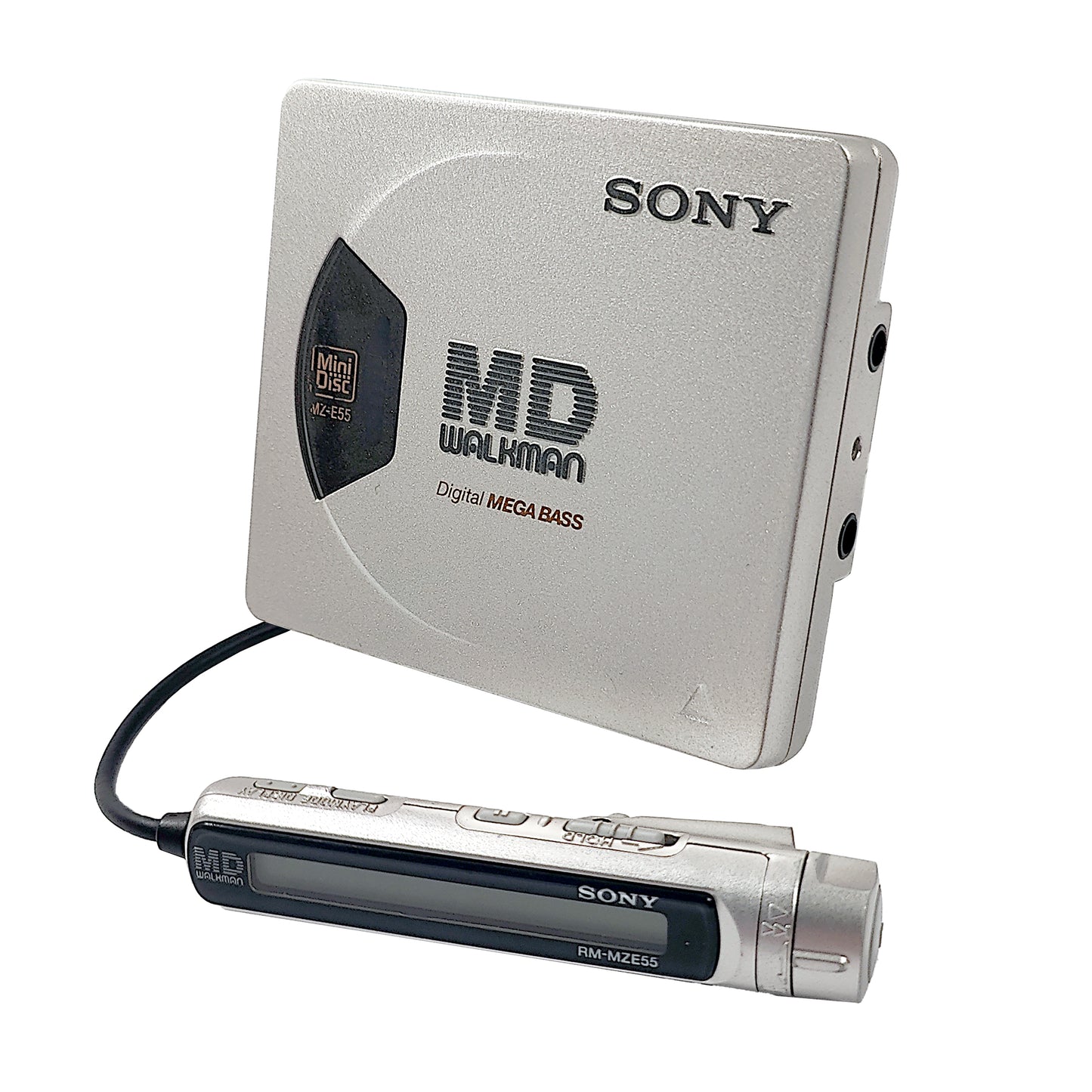 Sony MZ-E55 MiniDisc Player Bundle
