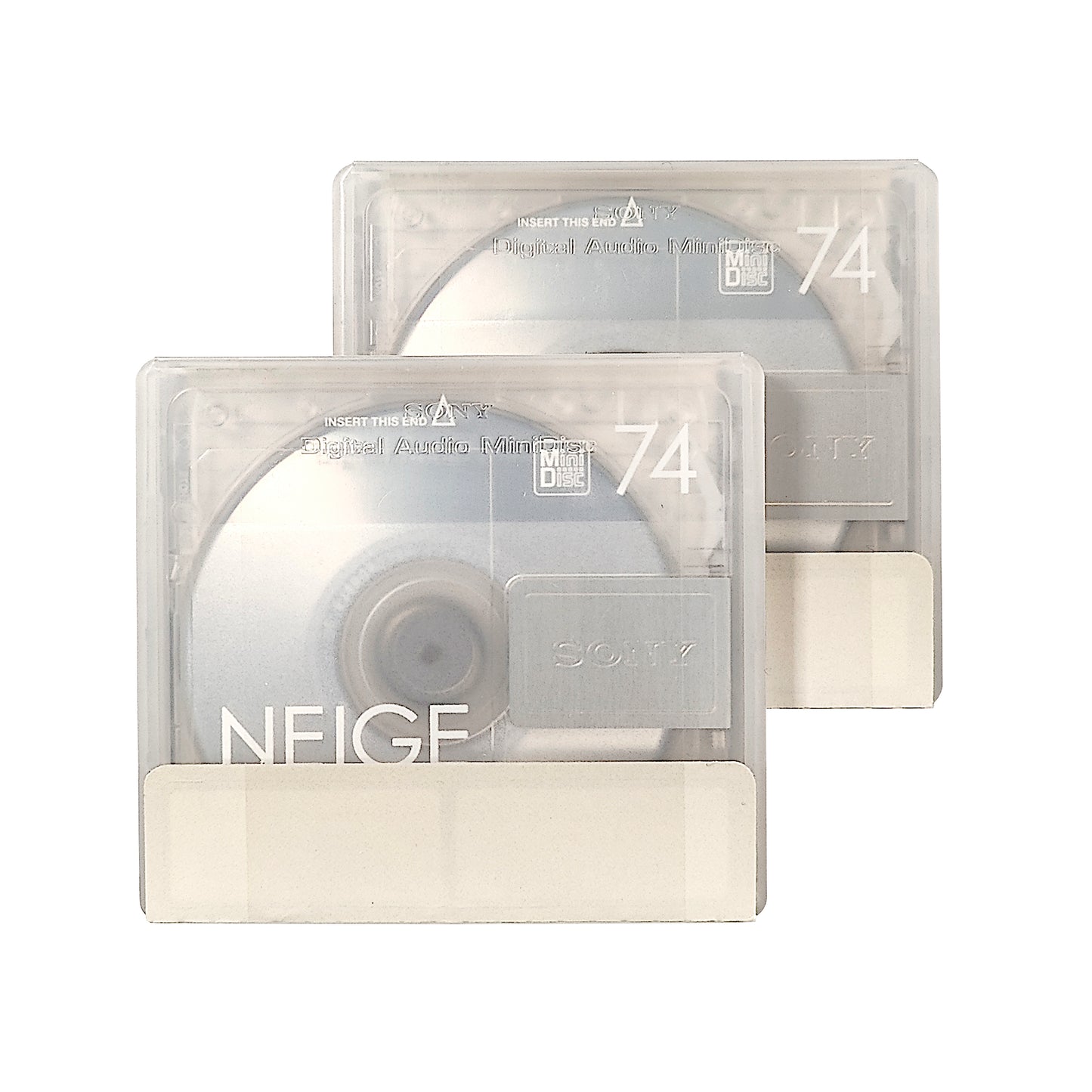 Sony Neige 74 Minute MiniDisc 2 Pack