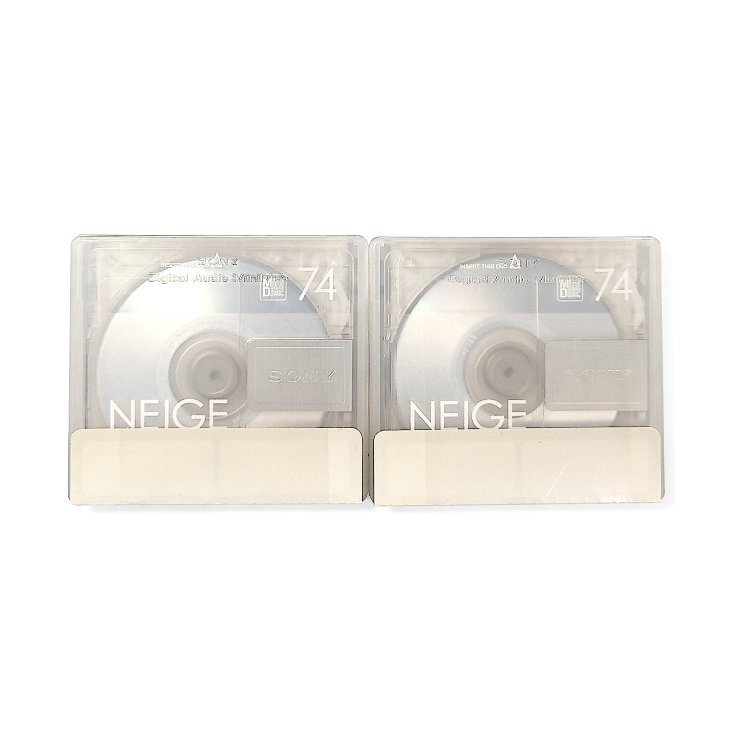Sony Neige 74 Minute MiniDisc 2 Pack