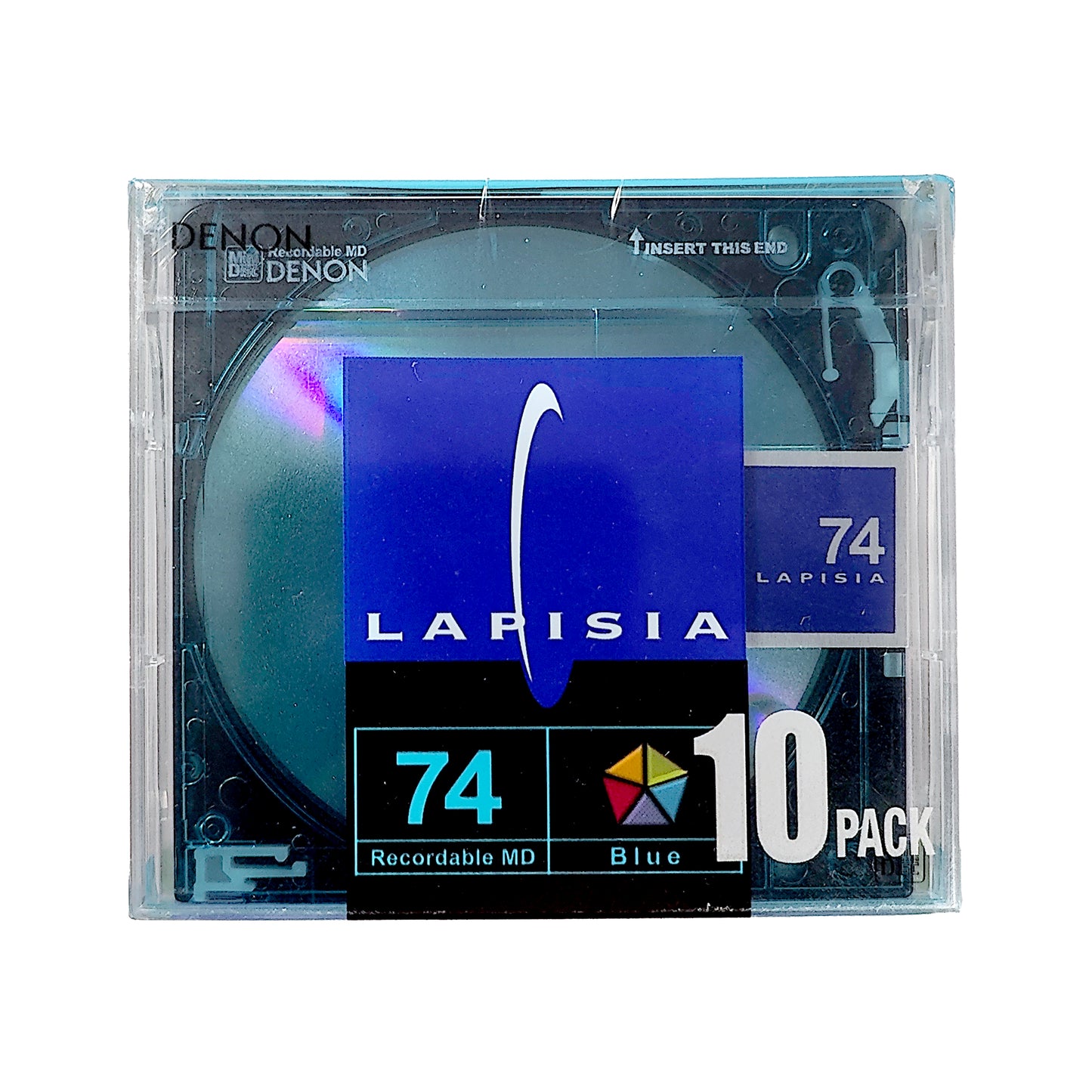 Denon Lapisia 74 Minute MiniDisc 10 Pack