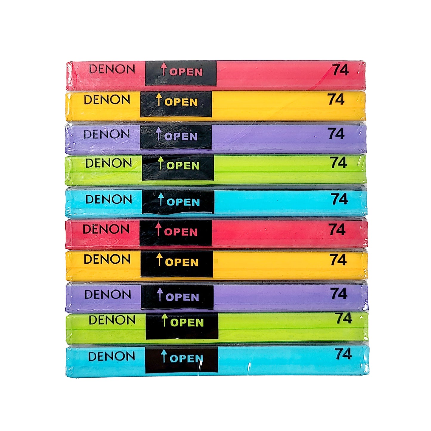 Denon Lapisia 74 Minute MiniDisc 10 Pack