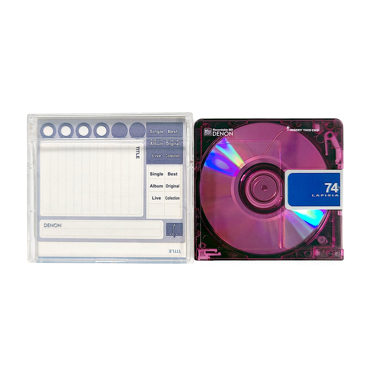 Denon Lapisia 74 Minute MiniDisc