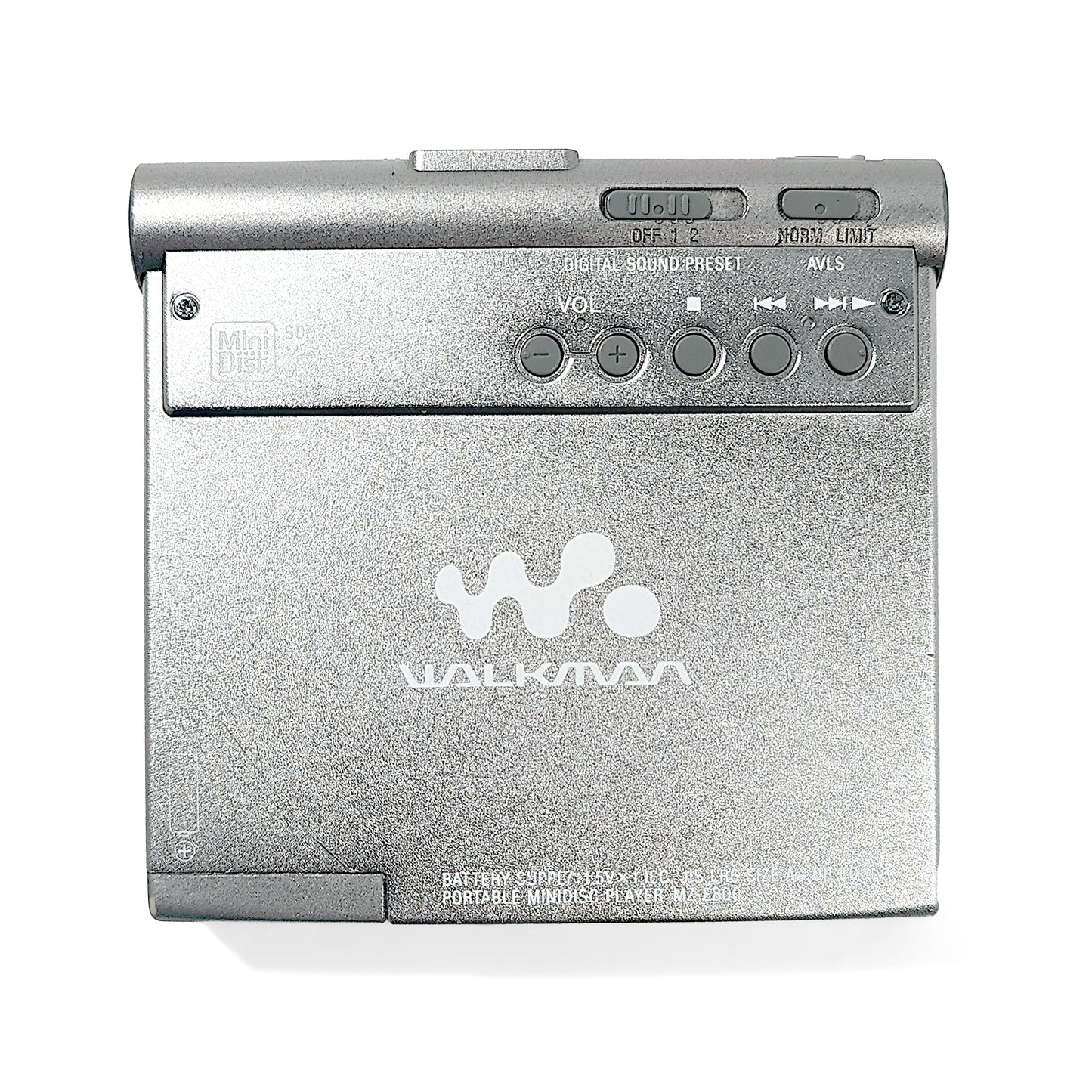Sony MZ-E800 MiniDisc Player Bundle