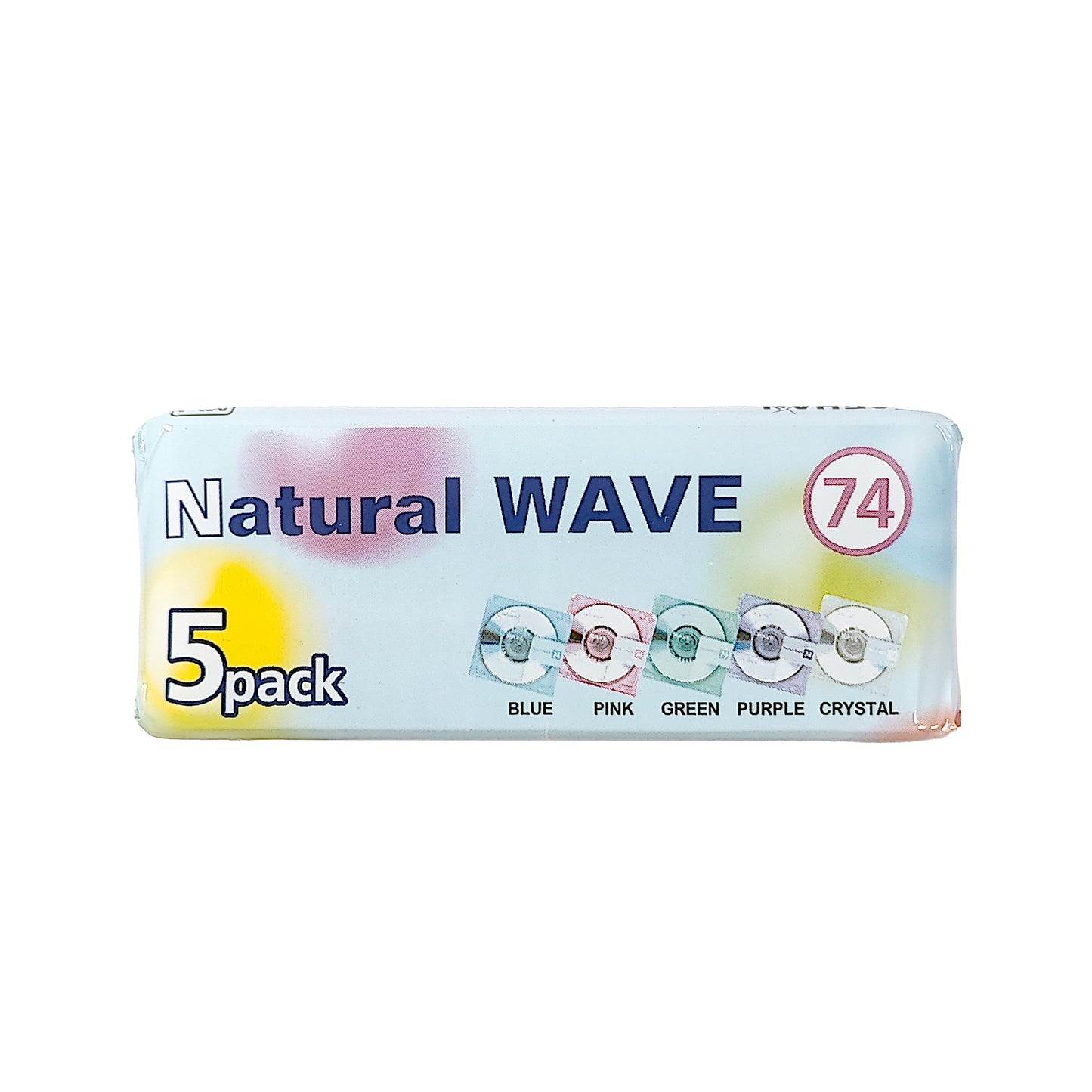 Saehan Natural WAVE 74 Minute MiniDisc 5 Pack