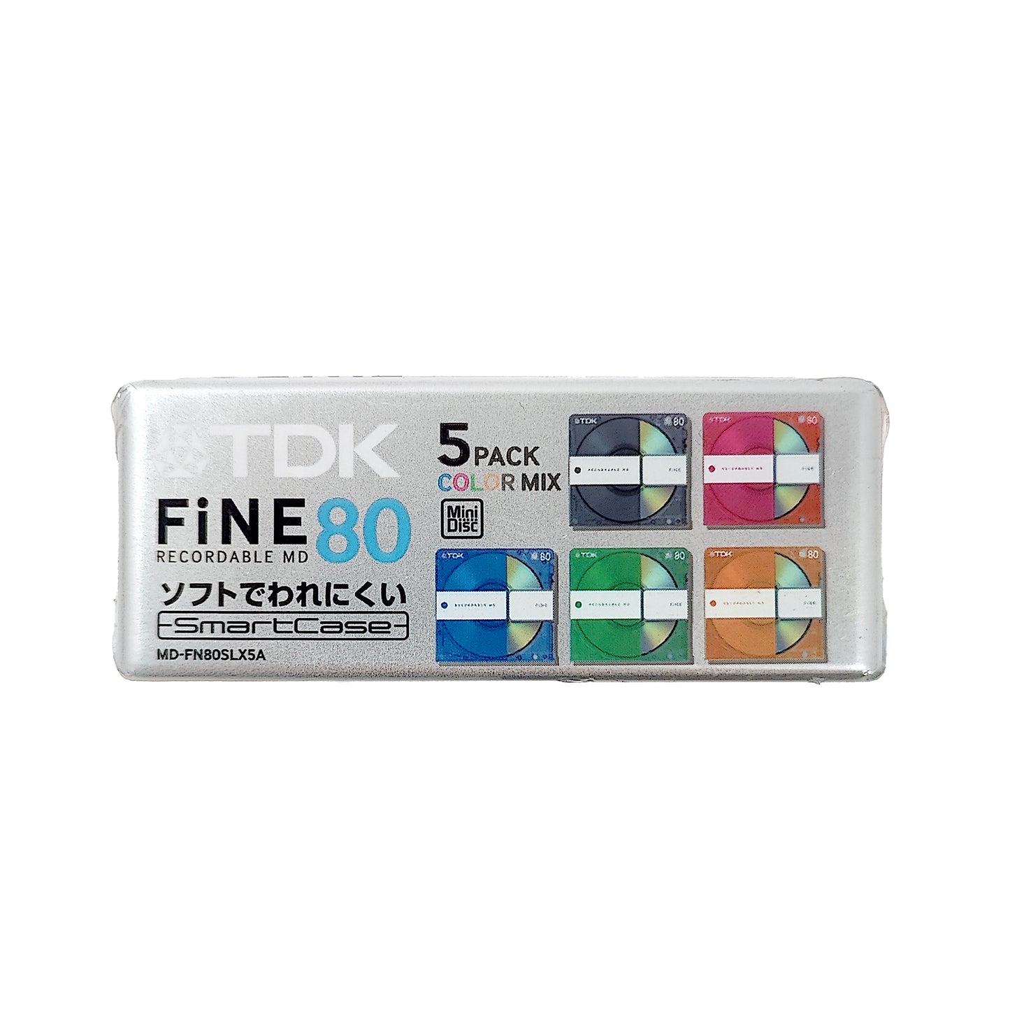 TDK Fine 80 Minute MiniDisc 5 Pack