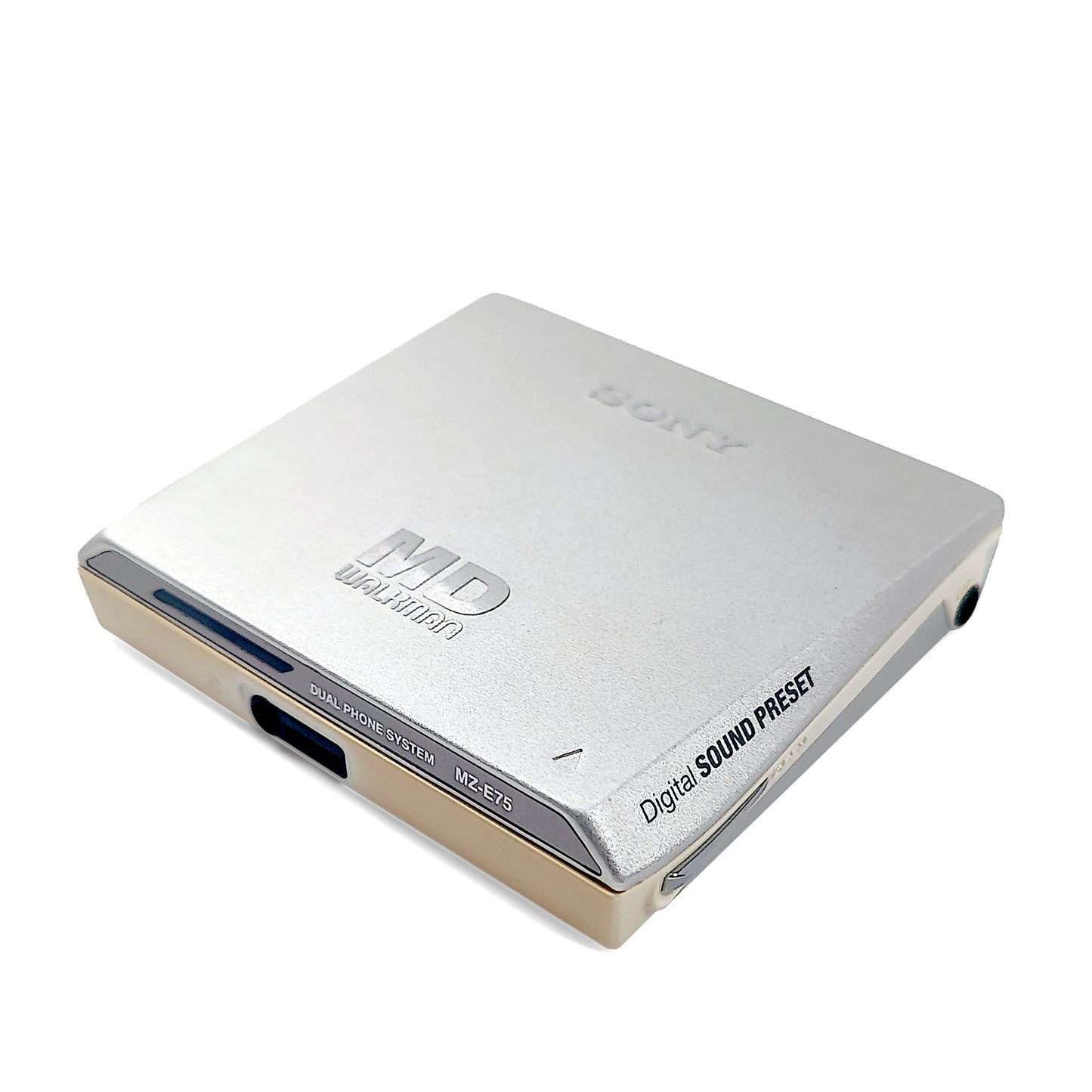 Sony MZ-E75 MiniDisc Player Silver