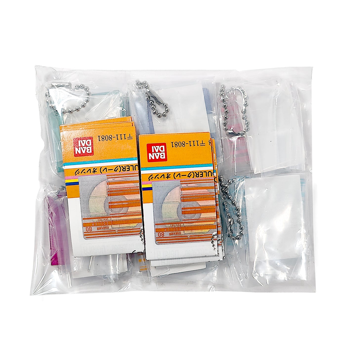 6x Maxell MiniDisc Gacha Set