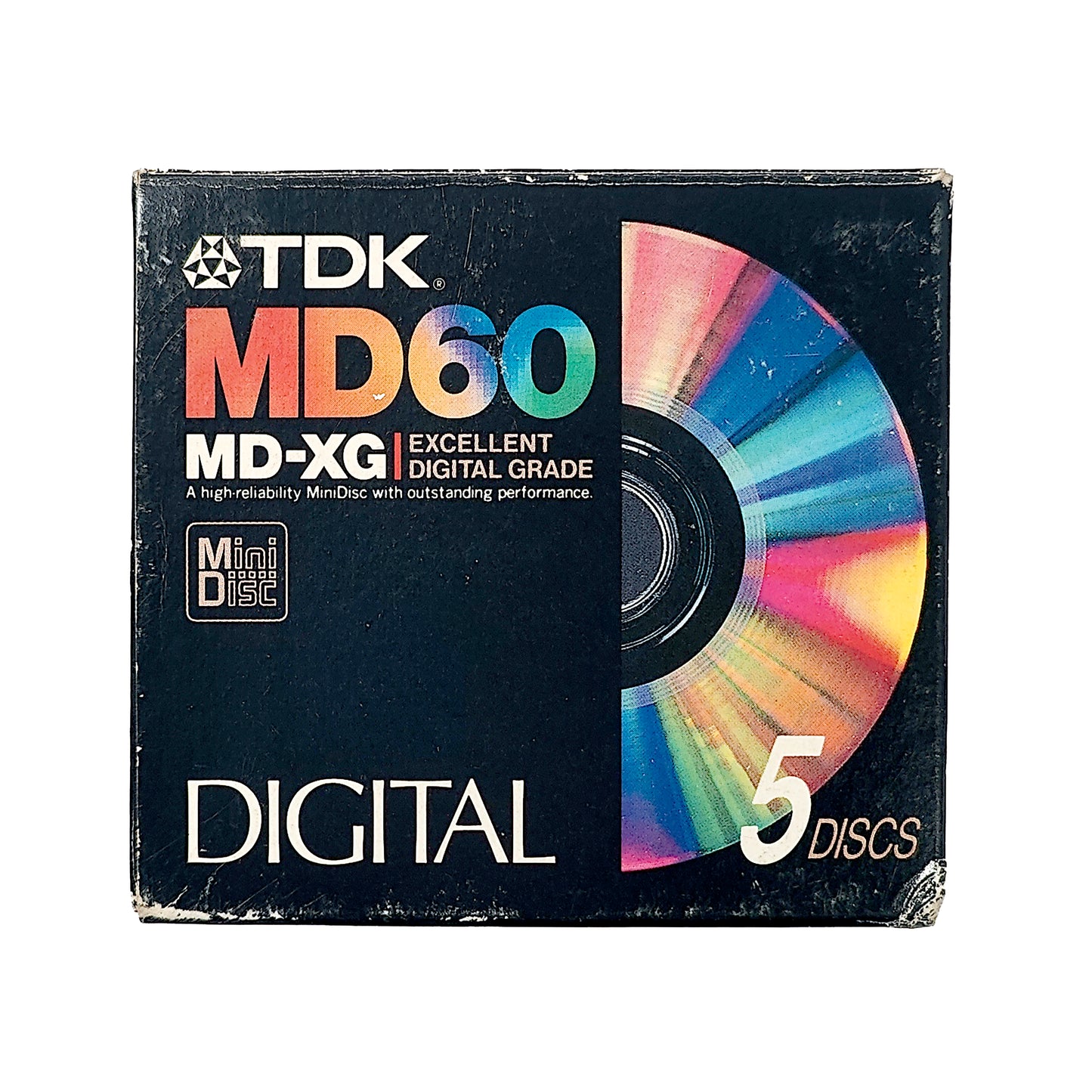 TDK MD-XG 60 Minute MiniDisc 5 Pack