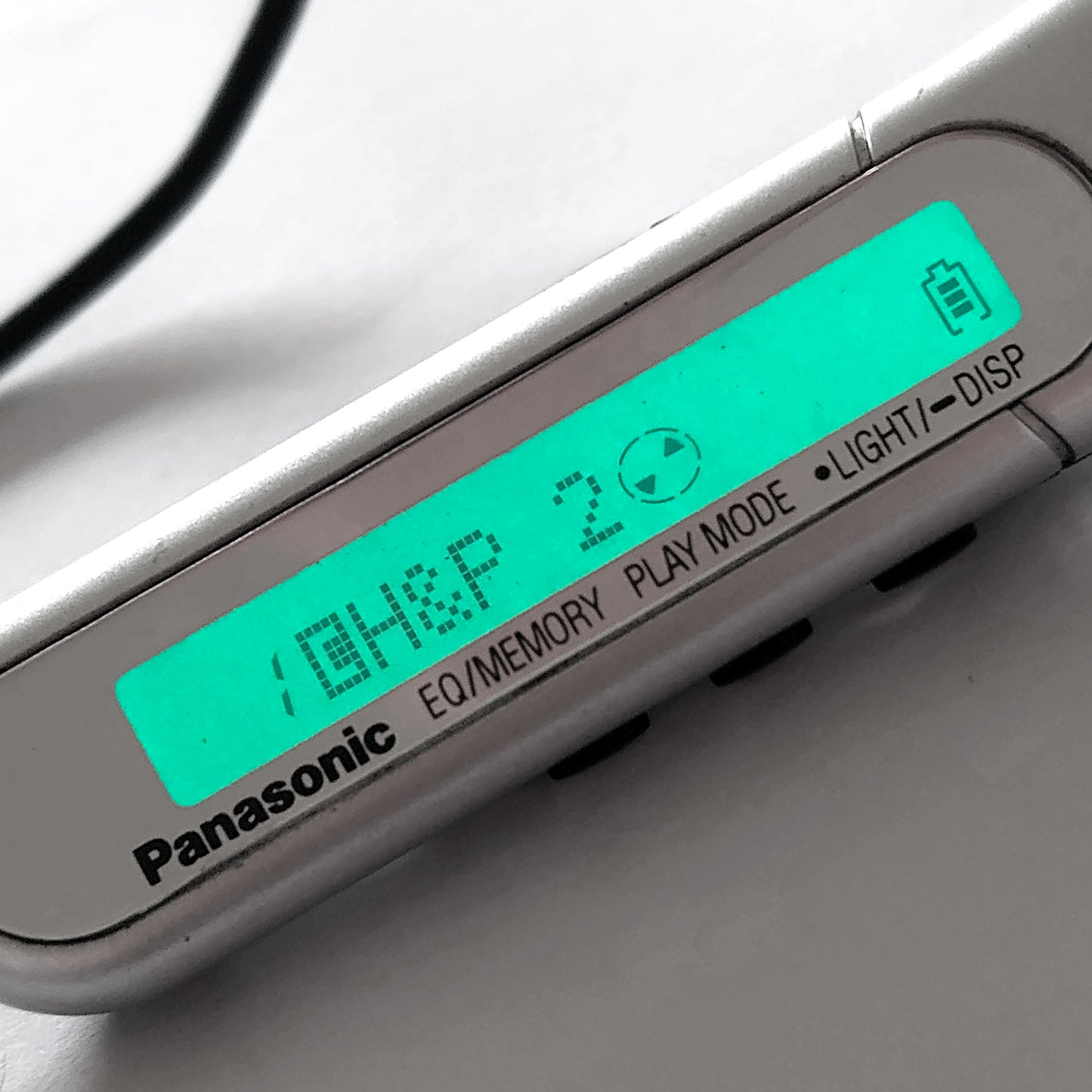 Panasonic SJ-MJ10 MiniDisc Player Bundle
