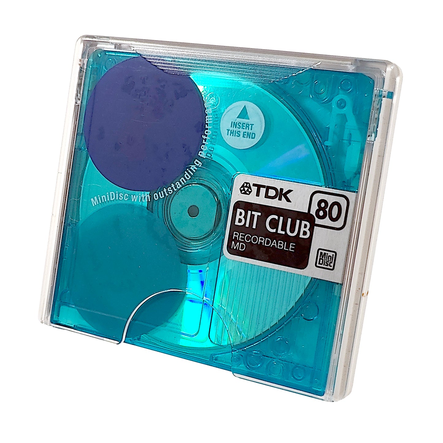 TDK Bit Club Bit Balloon 80 Minute MiniDisc