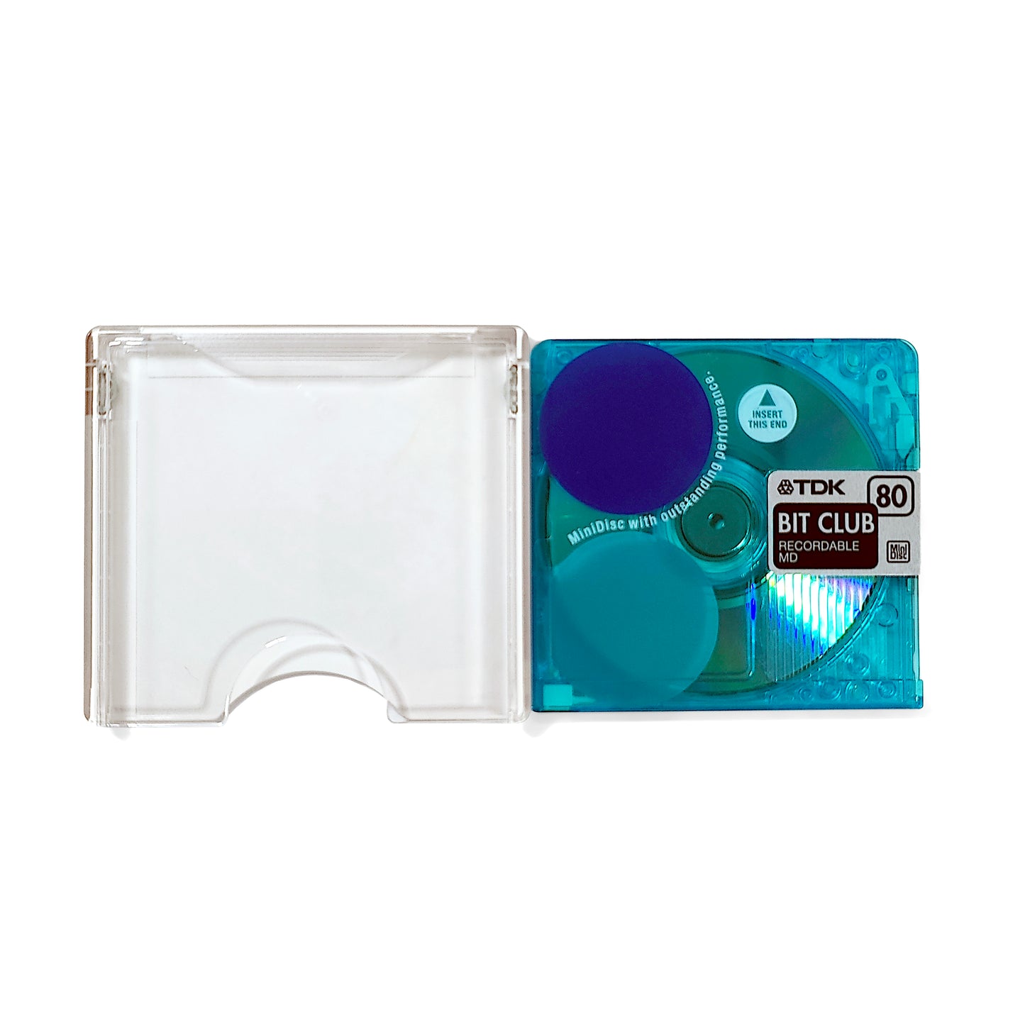 TDK Bit Club Bit Balloon 80 Minute MiniDisc