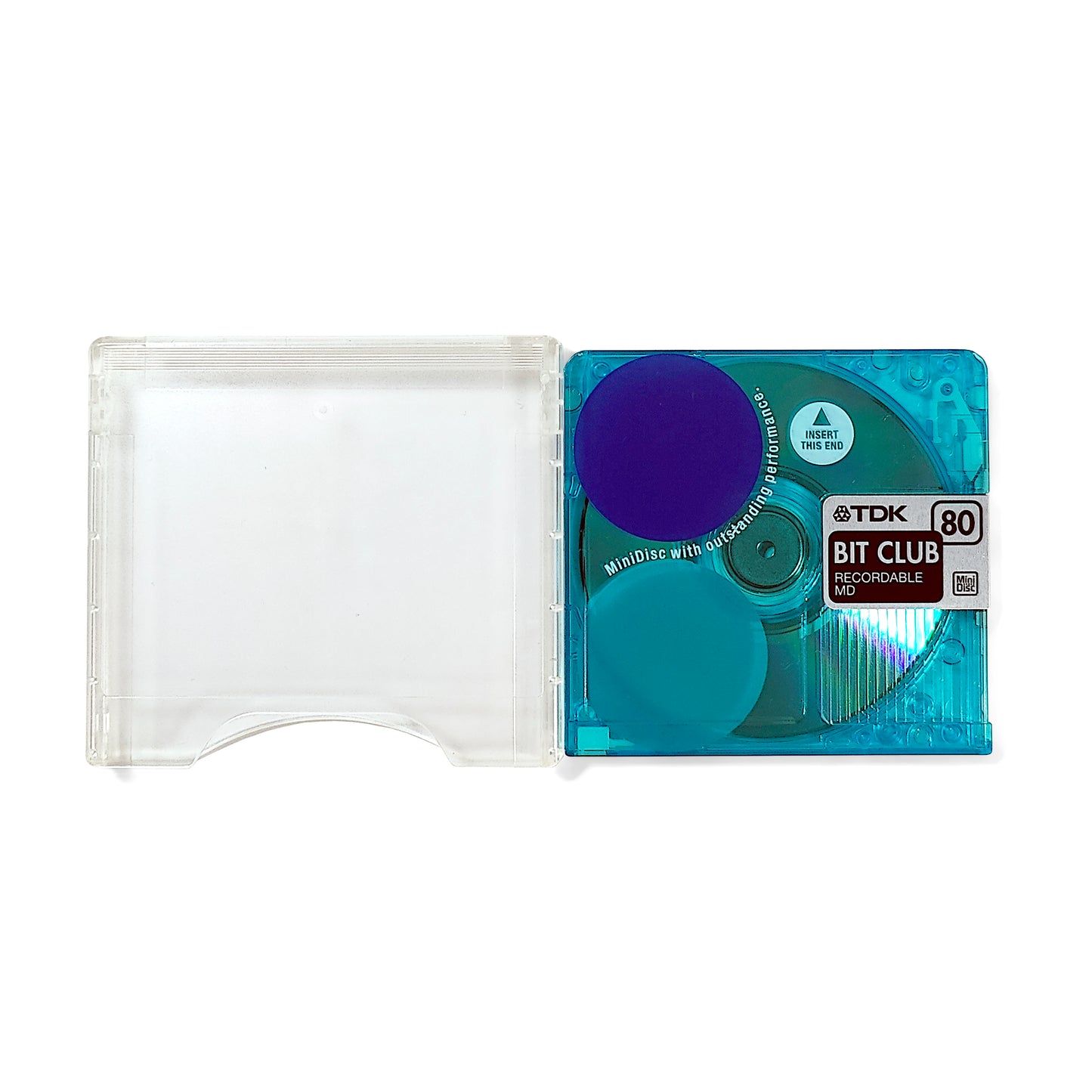 TDK Bit Club Bit Balloon 80 Minute MiniDisc