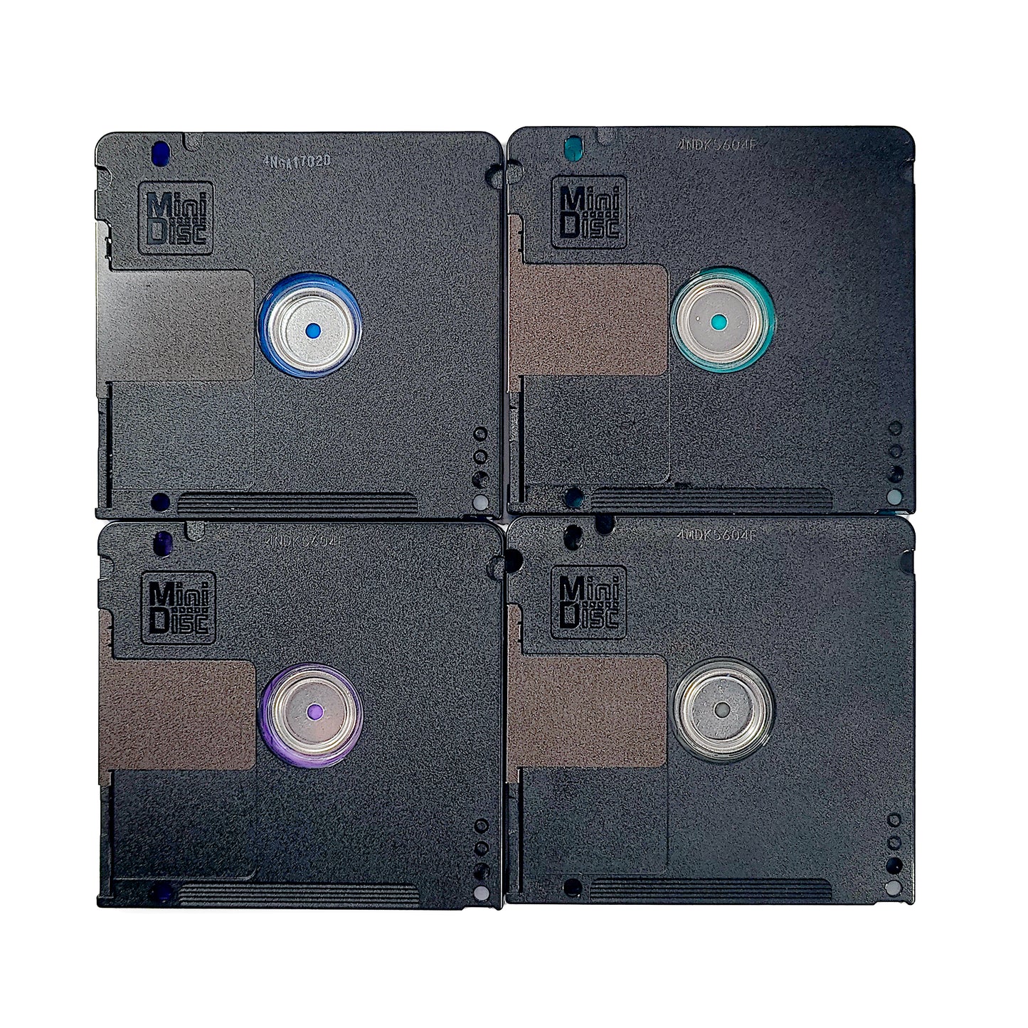 Sony Color Collection 74 & 80 Minute MiniDisc 4 Pack