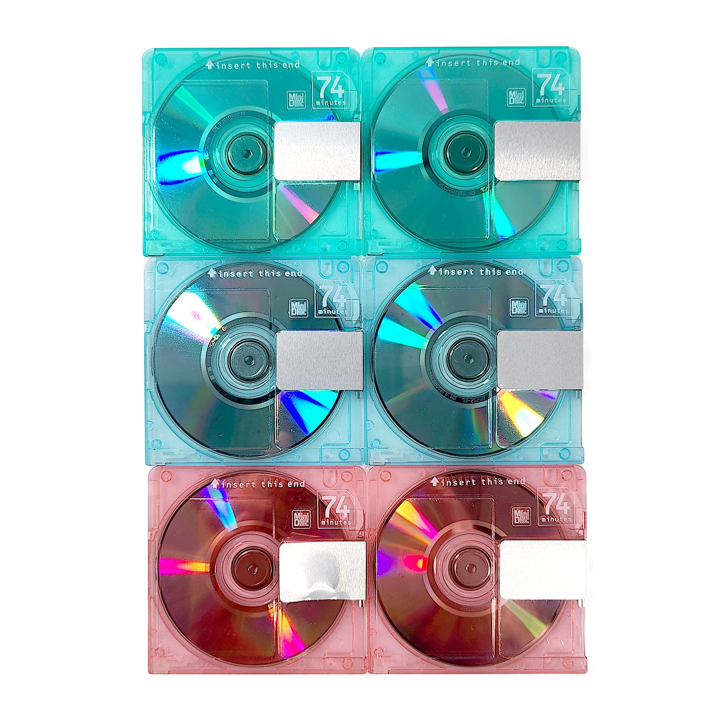 Daiei Savings 74 Minute MiniDisc 6 Pack