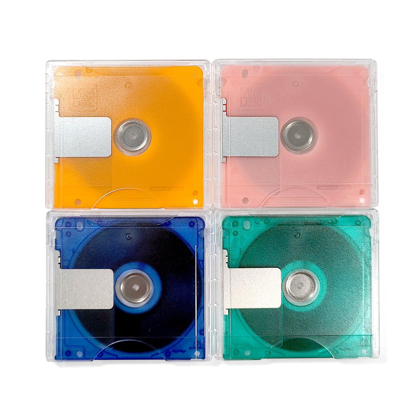 Prime Media 80 Minute MiniDisc 4 Pack