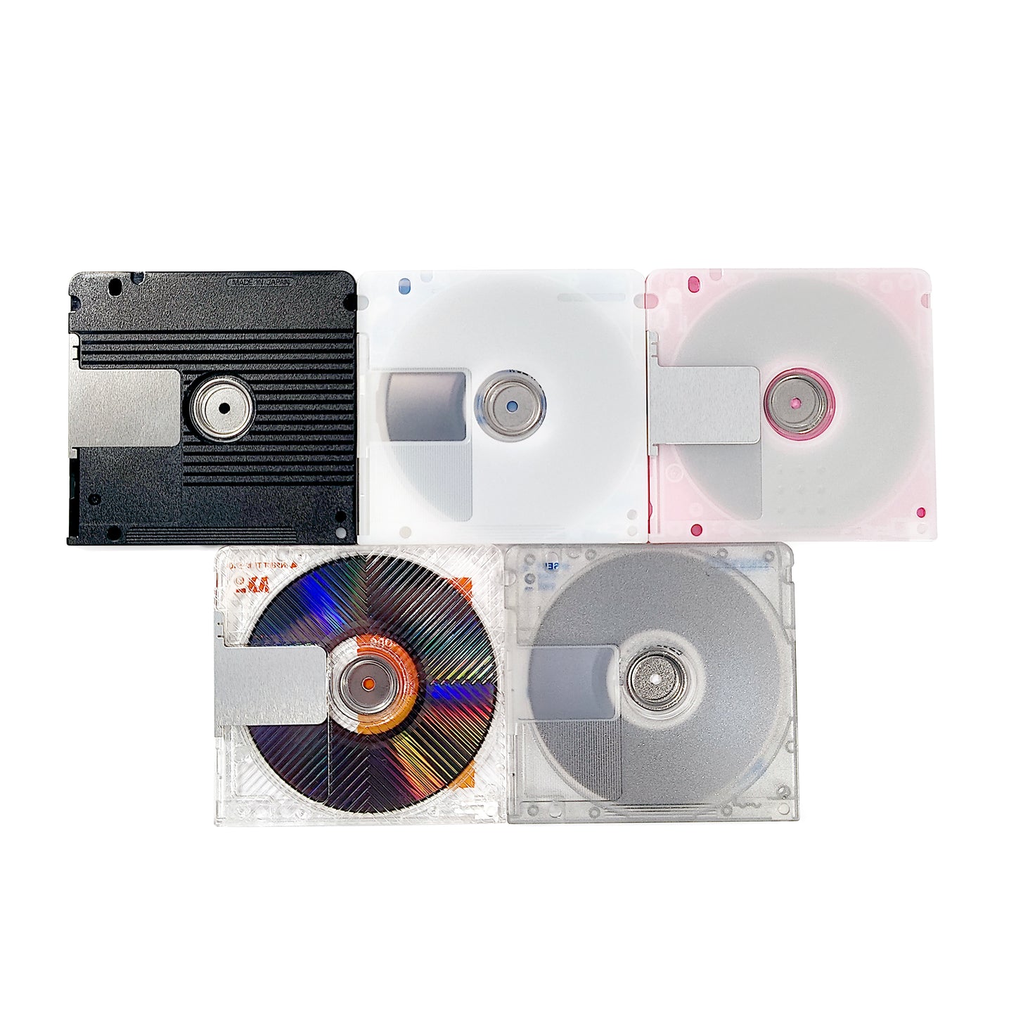 Mixed Brand 74 & 80 Minute MiniDisc 5 Pack