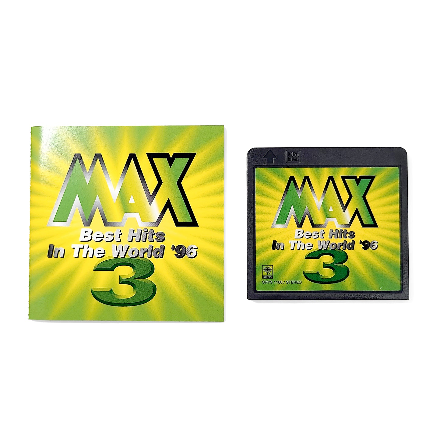MAX 3 - Best Hits In The World 96 MiniDisc Album