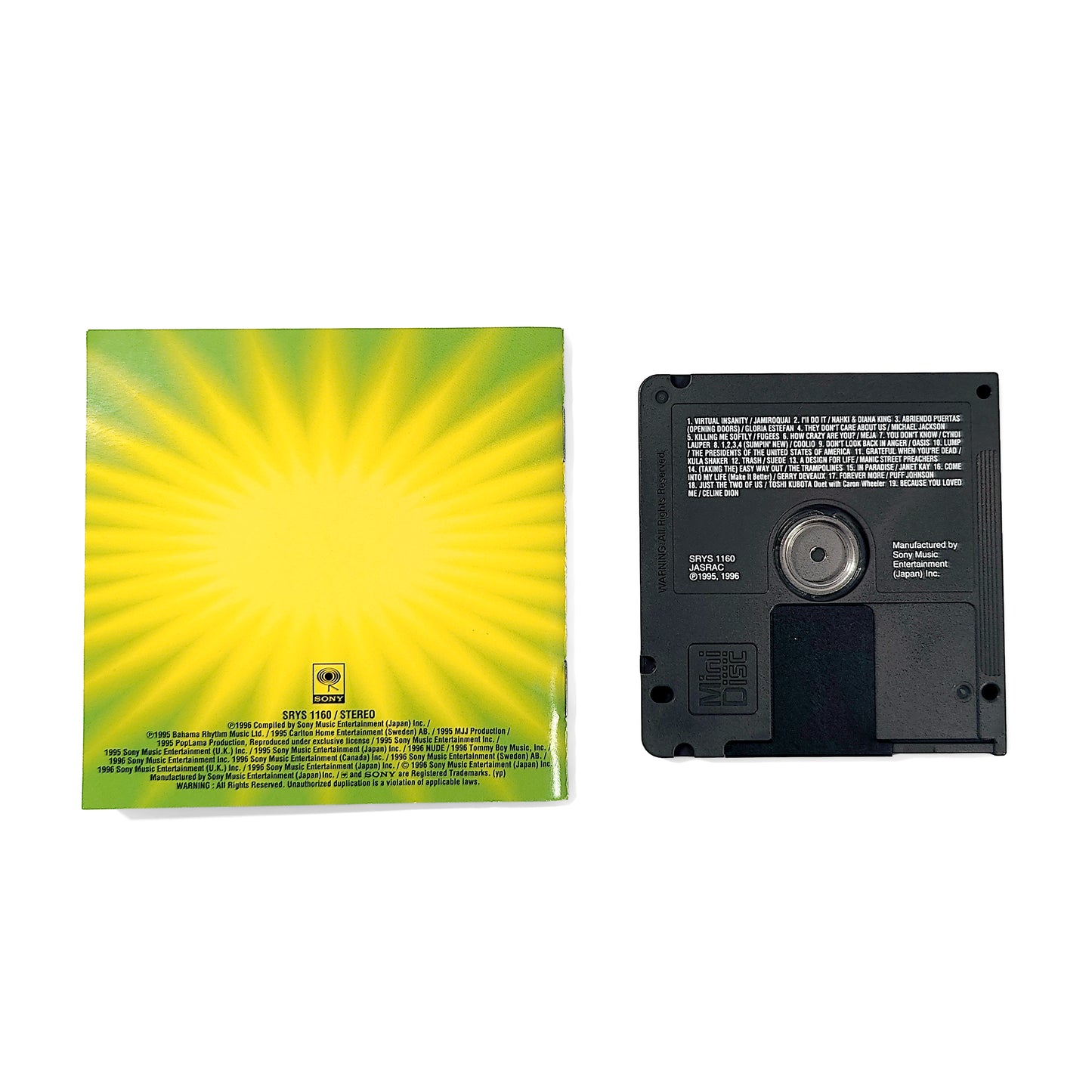MAX 3 - Best Hits In The World 96 MiniDisc Album