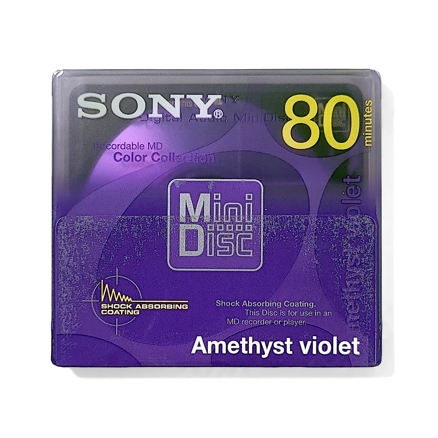 Sony Color Collection 80 Minute MiniDisc