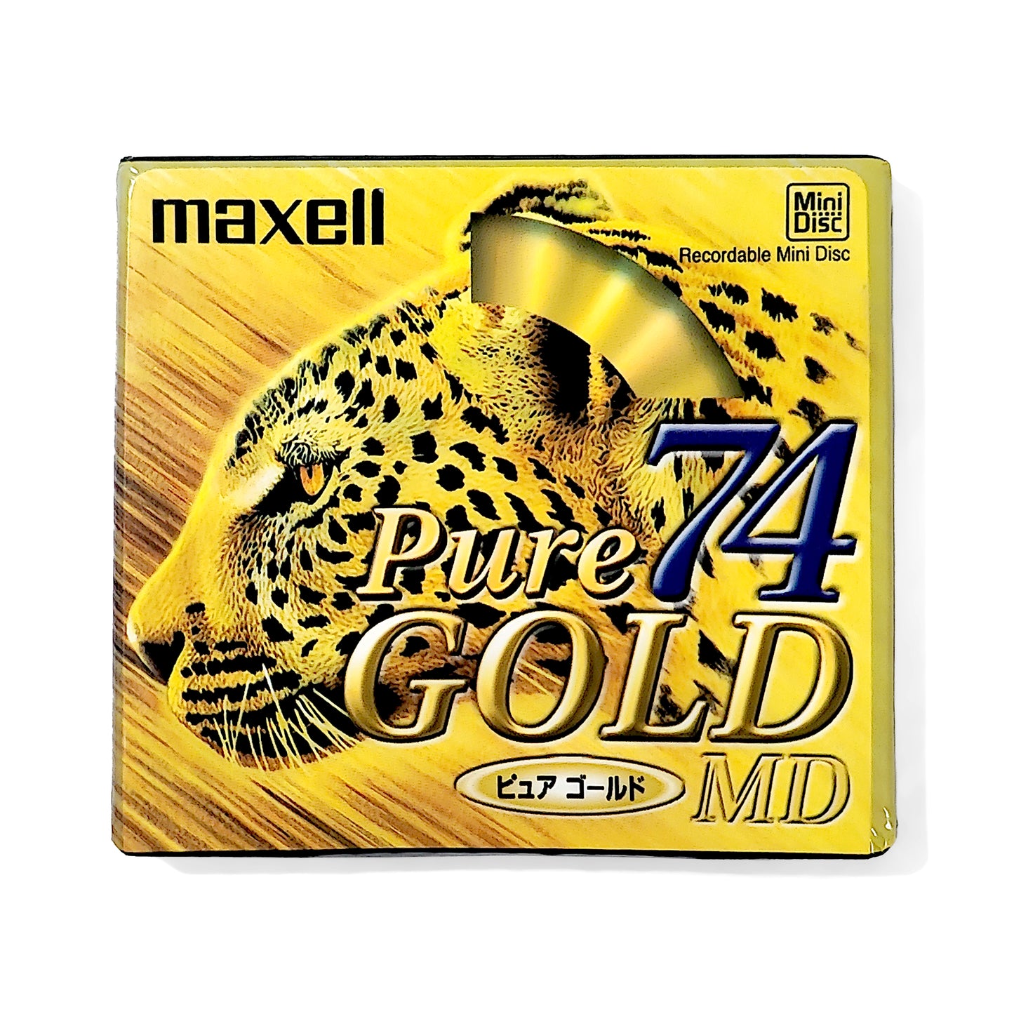 Maxell Pure Gold 74 Minute MiniDisc