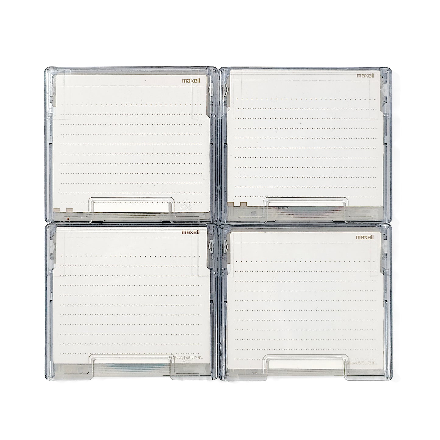 Maxell Twinkle 74 Minute MiniDisc 4 Pack
