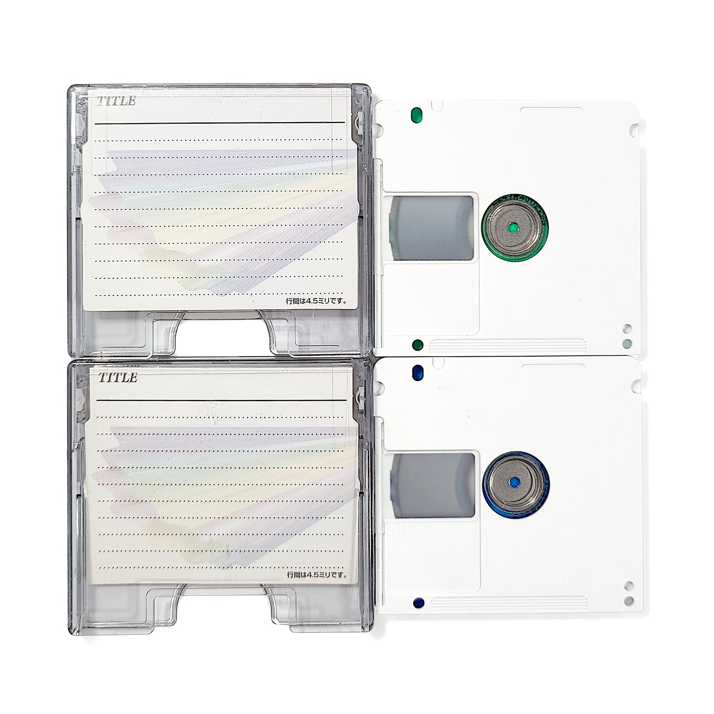 Maxell Colors 74 Minute MiniDisc 2 Pack
