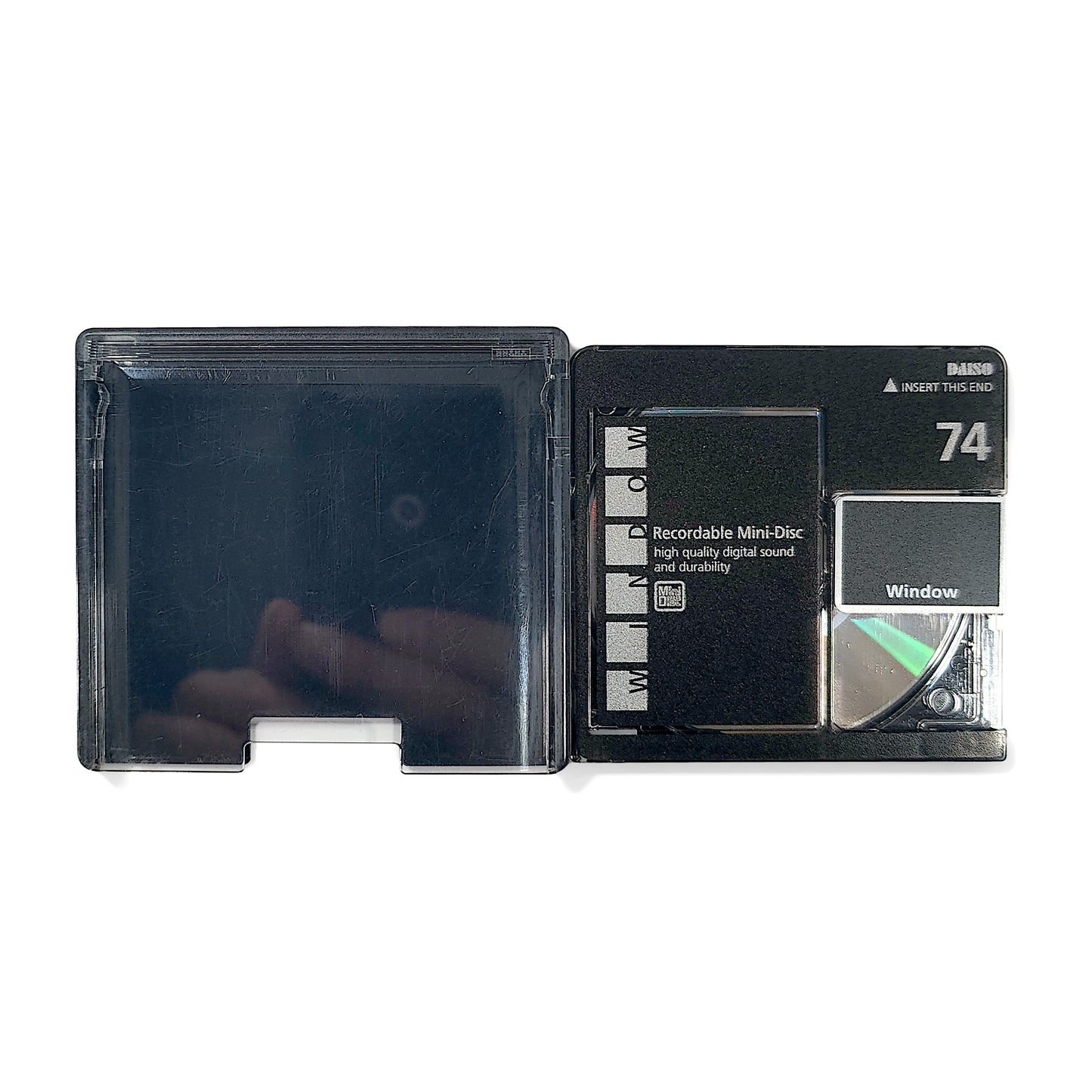 Daiso Window 74 Minute MiniDisc