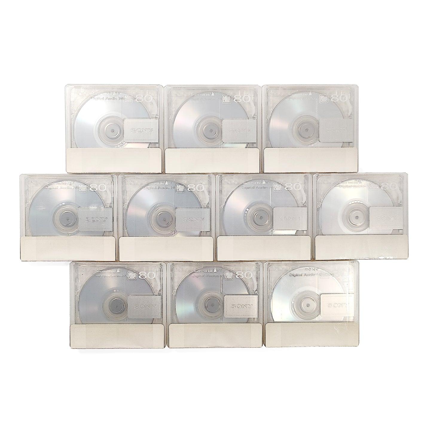 Sony Neige 80 Minute MiniDisc 10 Pack