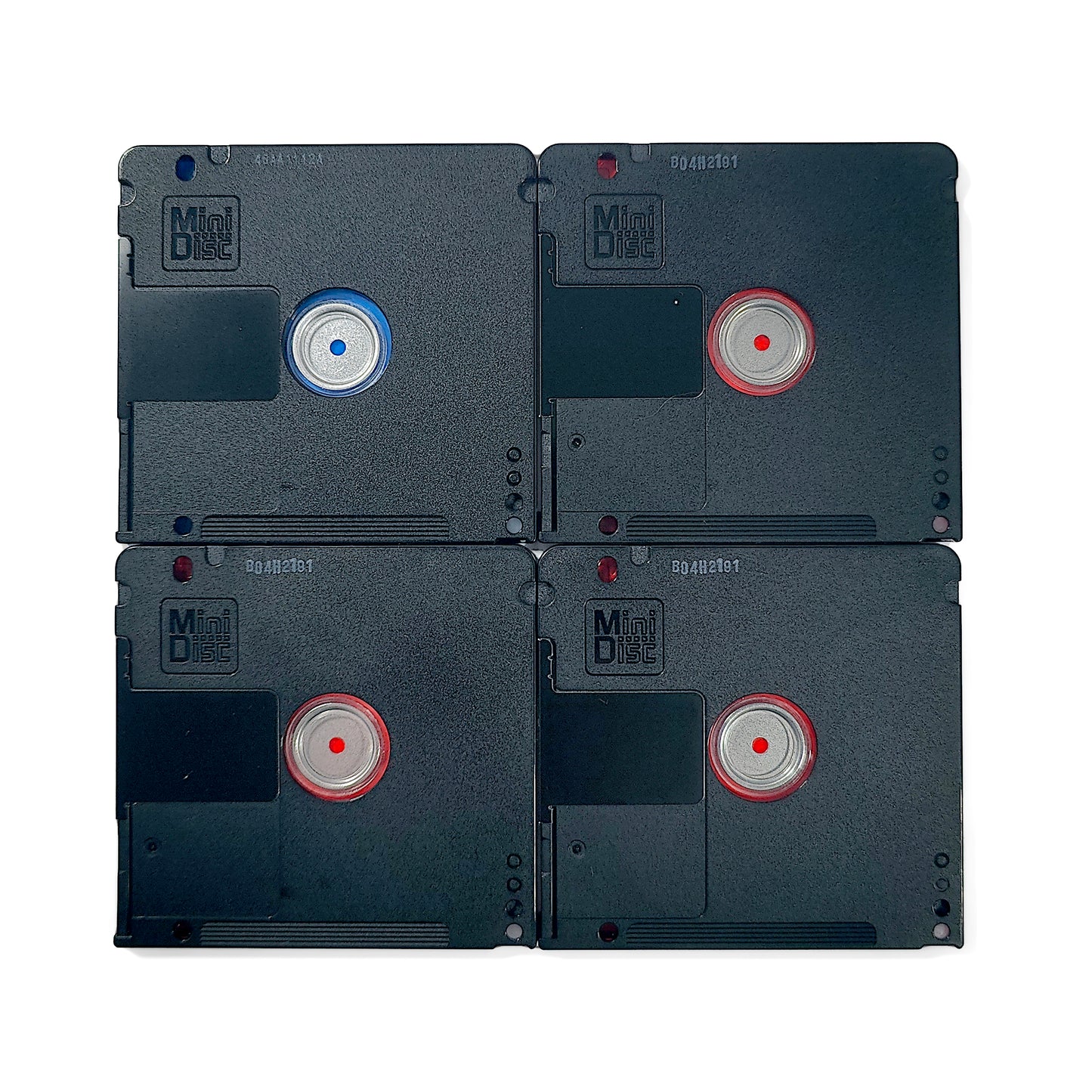 Sony Color Collection 74 & 80 Minute MiniDisc 4 Pack