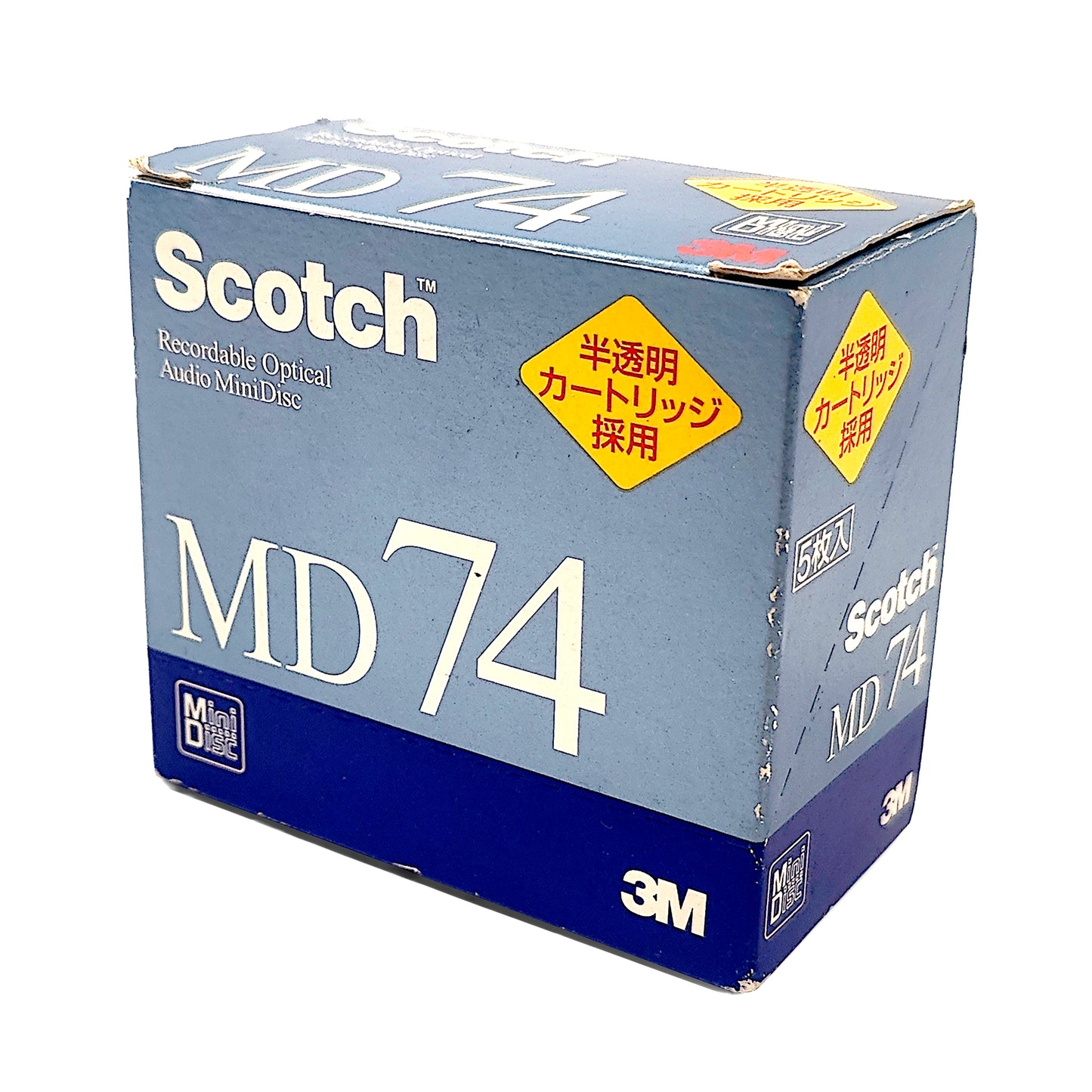 Scotch MD 74 Minute MiniDisc 5 Pack