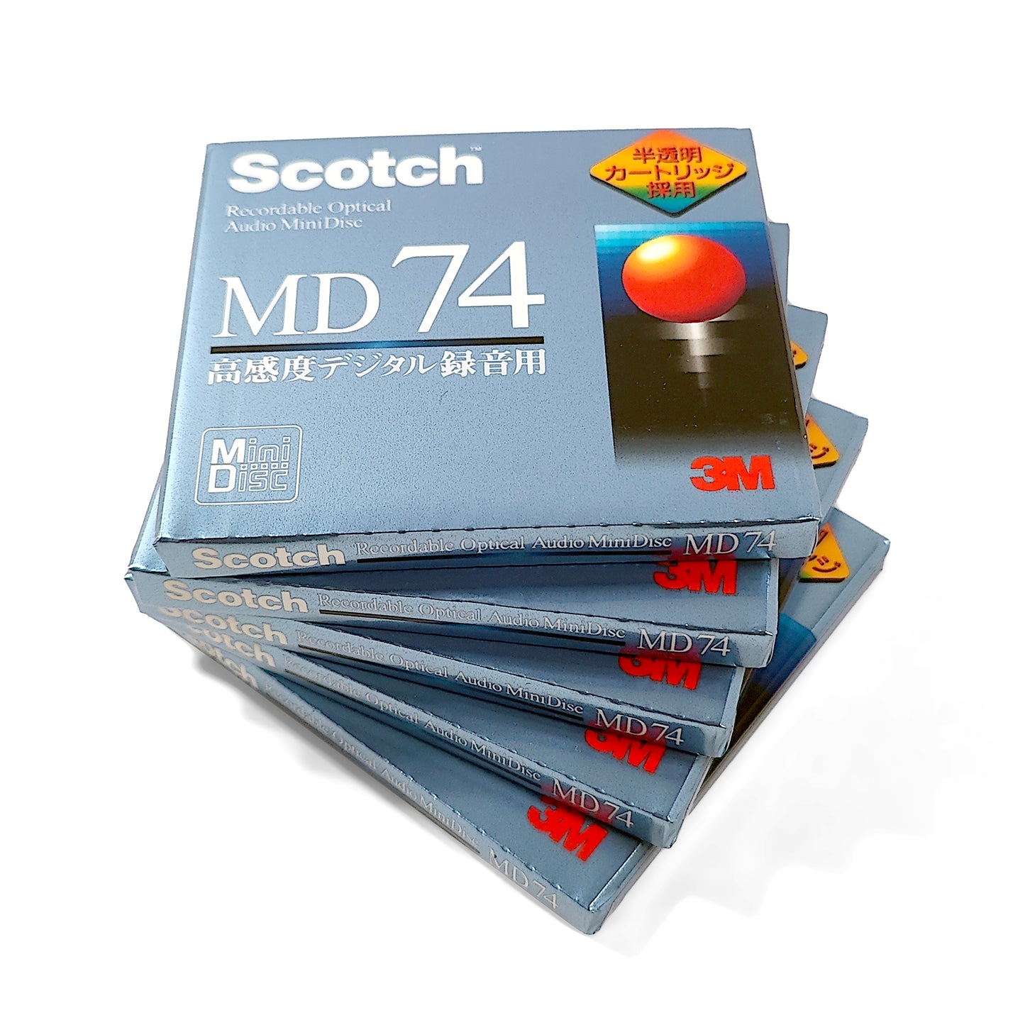 Scotch MD 74 Minute MiniDisc 5 Pack