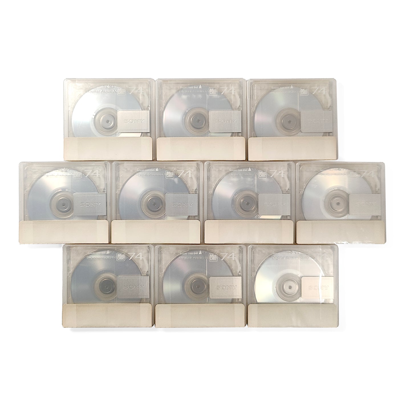 Sony Neige 74 Minute MiniDisc 10 Pack