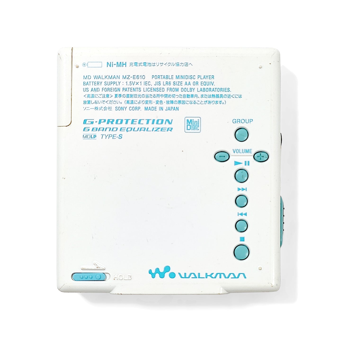 Sony MZ-E610 MiniDisc Player