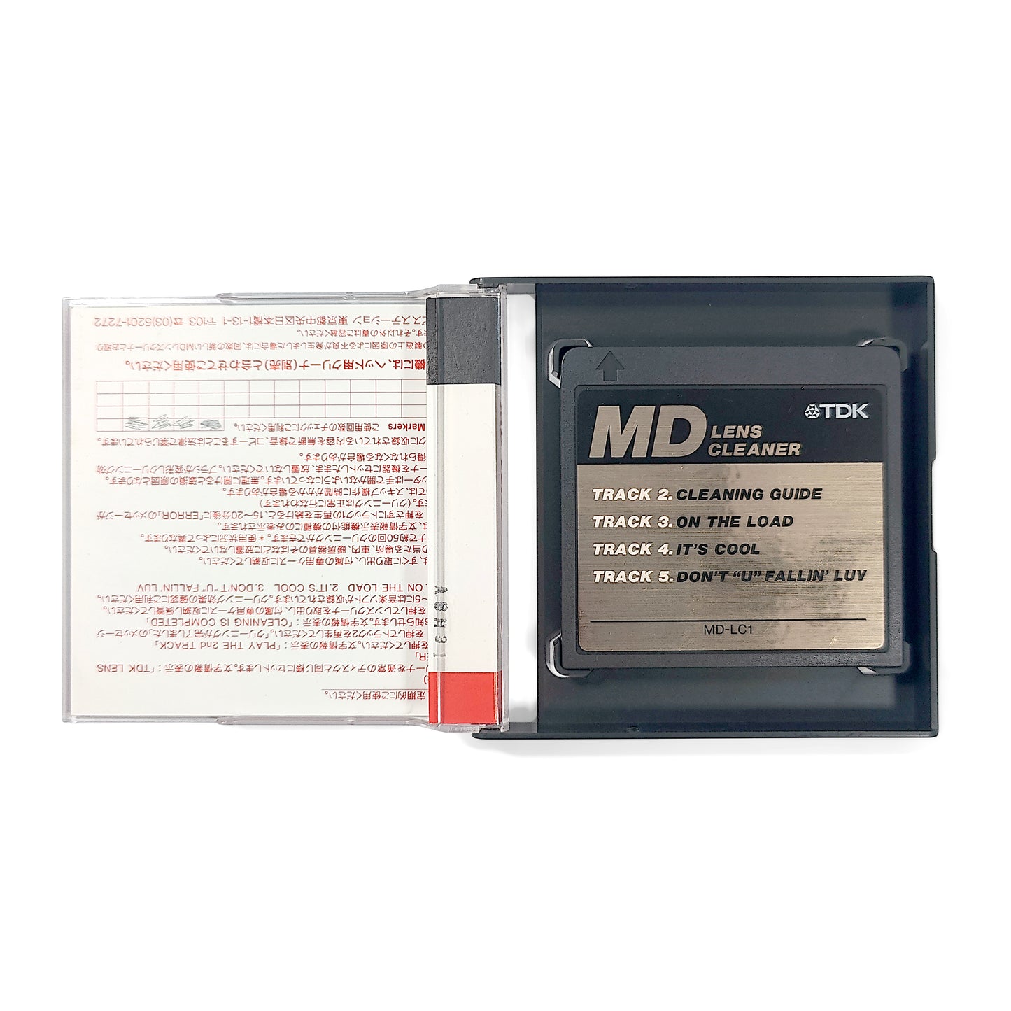 TDK MD-LC1 MiniDisc Lens Cleaner