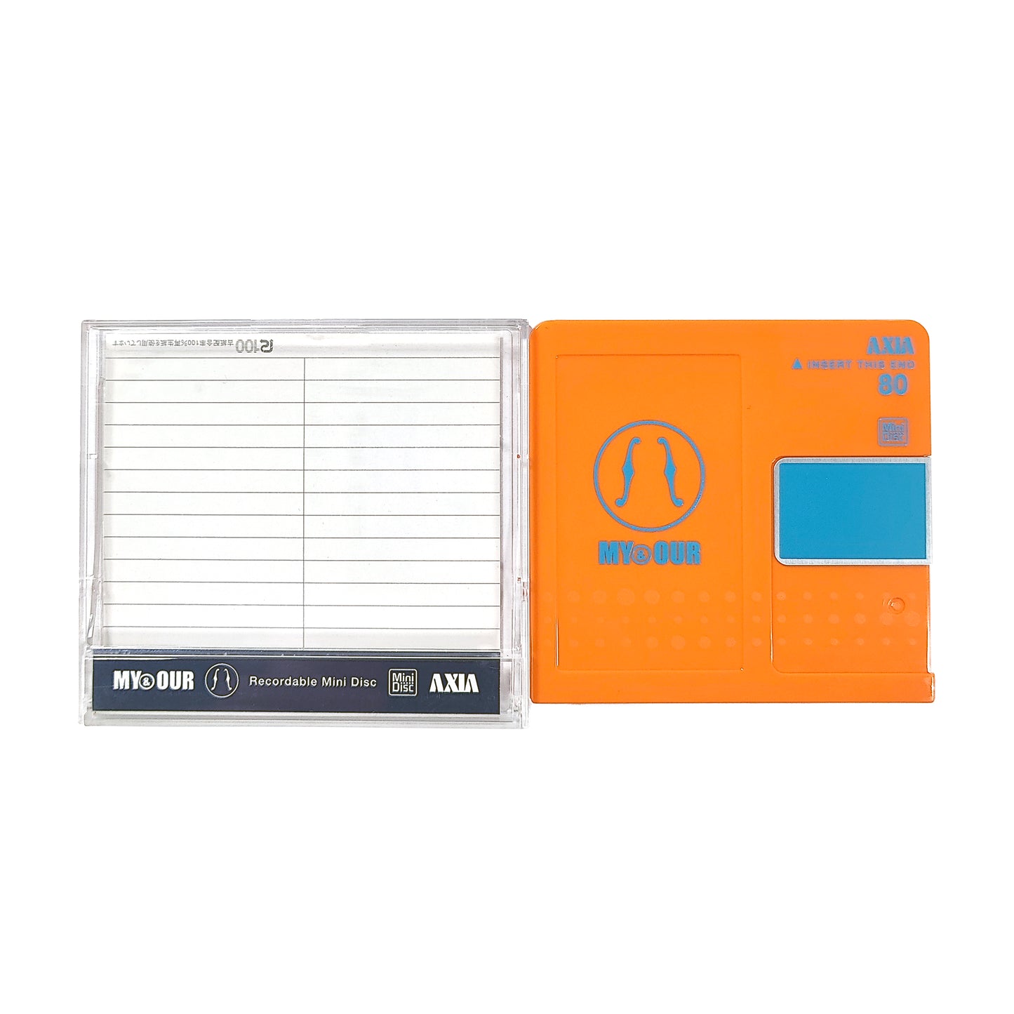 Axia My & Our 80 Minute MiniDisc