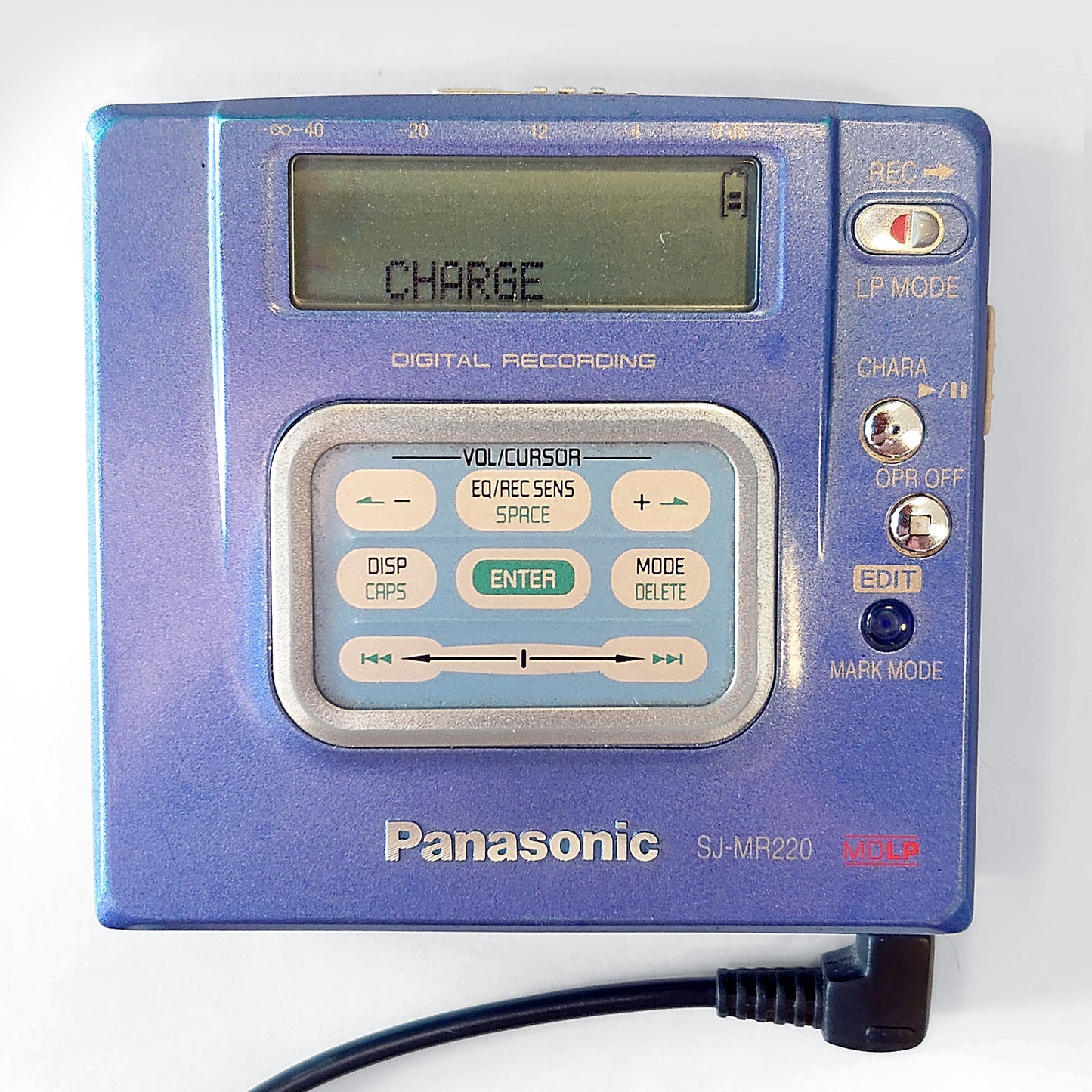 Panasonic SJ-MR220 MiniDisc Recorder