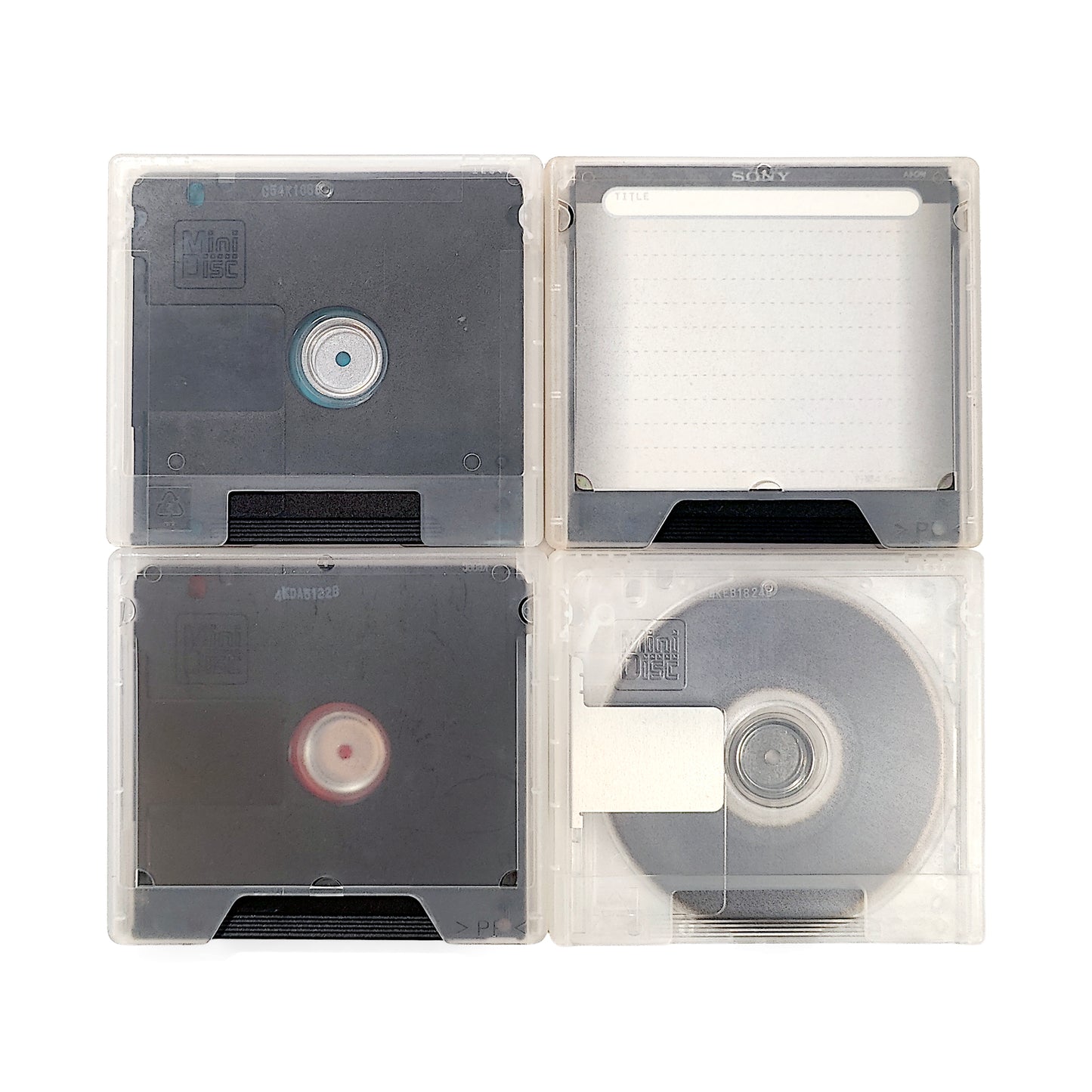 Sony 74 Minute MiniDisc 4 Pack