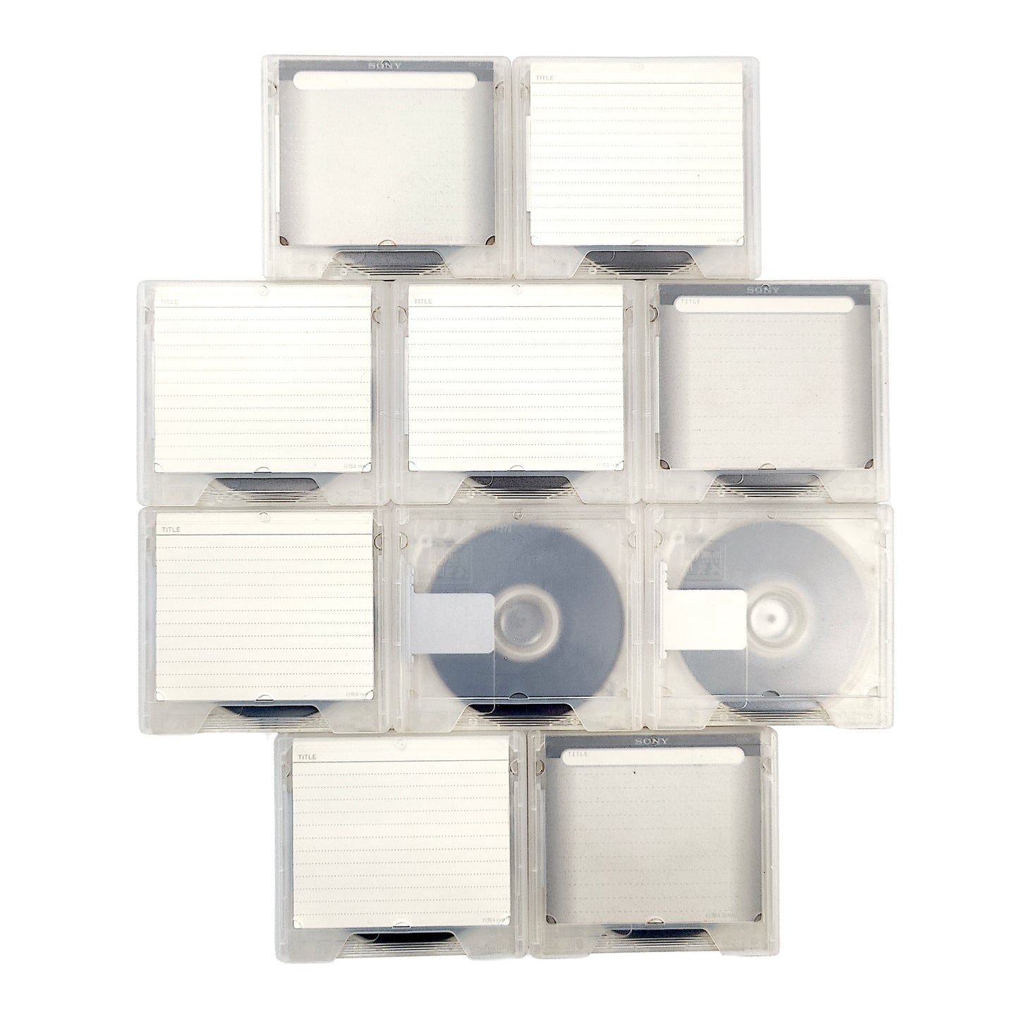 Sony Neige 74 Minute MiniDisc 10 Pack