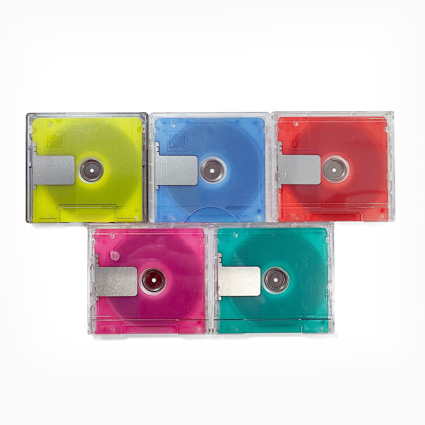 Maxell Couler 74 Minute MiniDisc 5 Pack