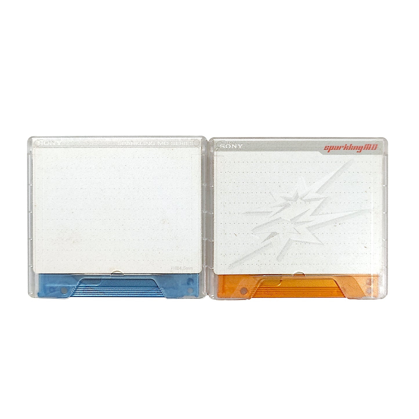 Sony Sparkling 74 Minute MiniDisc 2 Pack